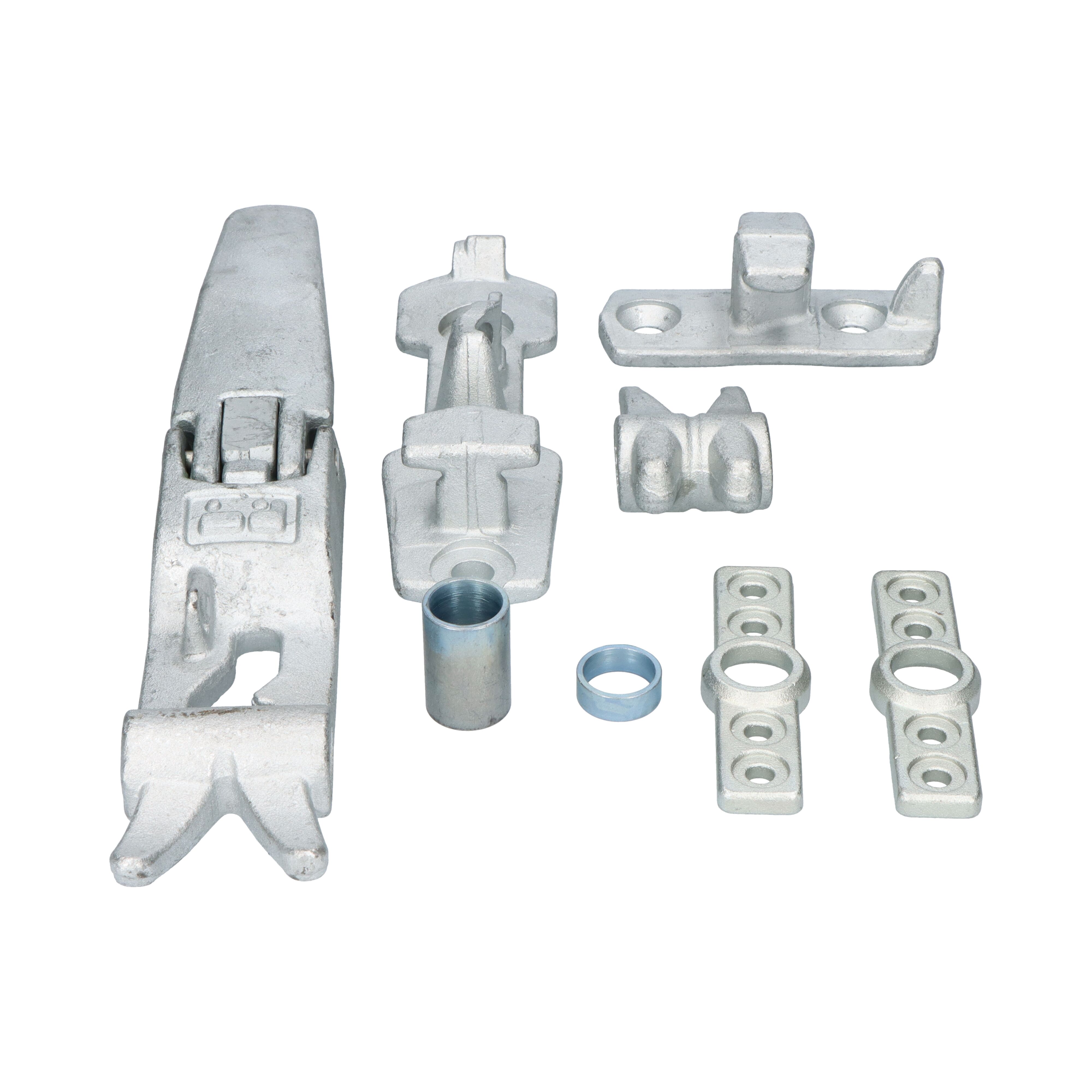 Pommier substructure locking mechanism set Ø 18 mm - zinc-plated