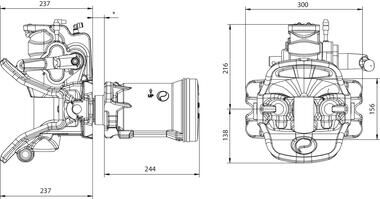 Pommier coupling - 4 holes - 200 kN