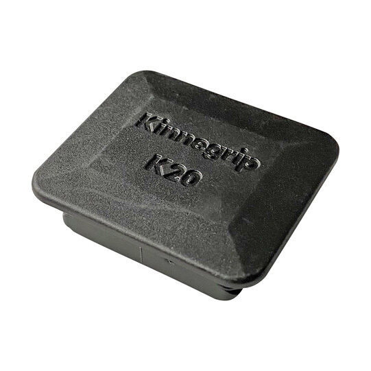 Kinnegrip K20 end cap - for K20 front pillar - black plastic