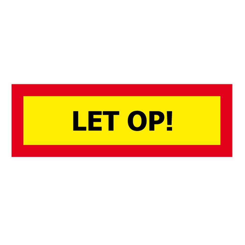 Rhiwa Quality LZV magnetic film - "LET OP!"