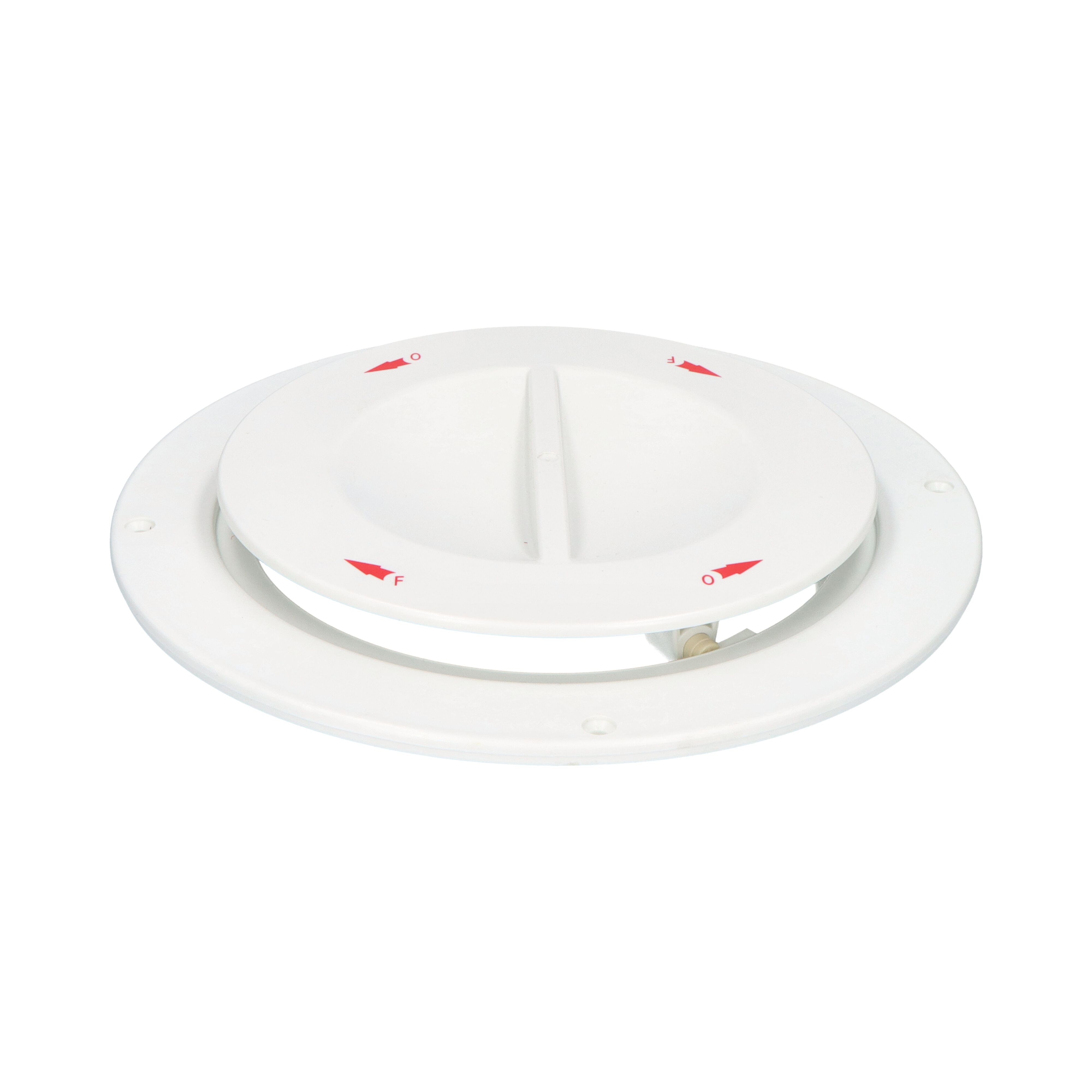 Rhiwa Quality inner grille - lockable - for electric roof fan - white