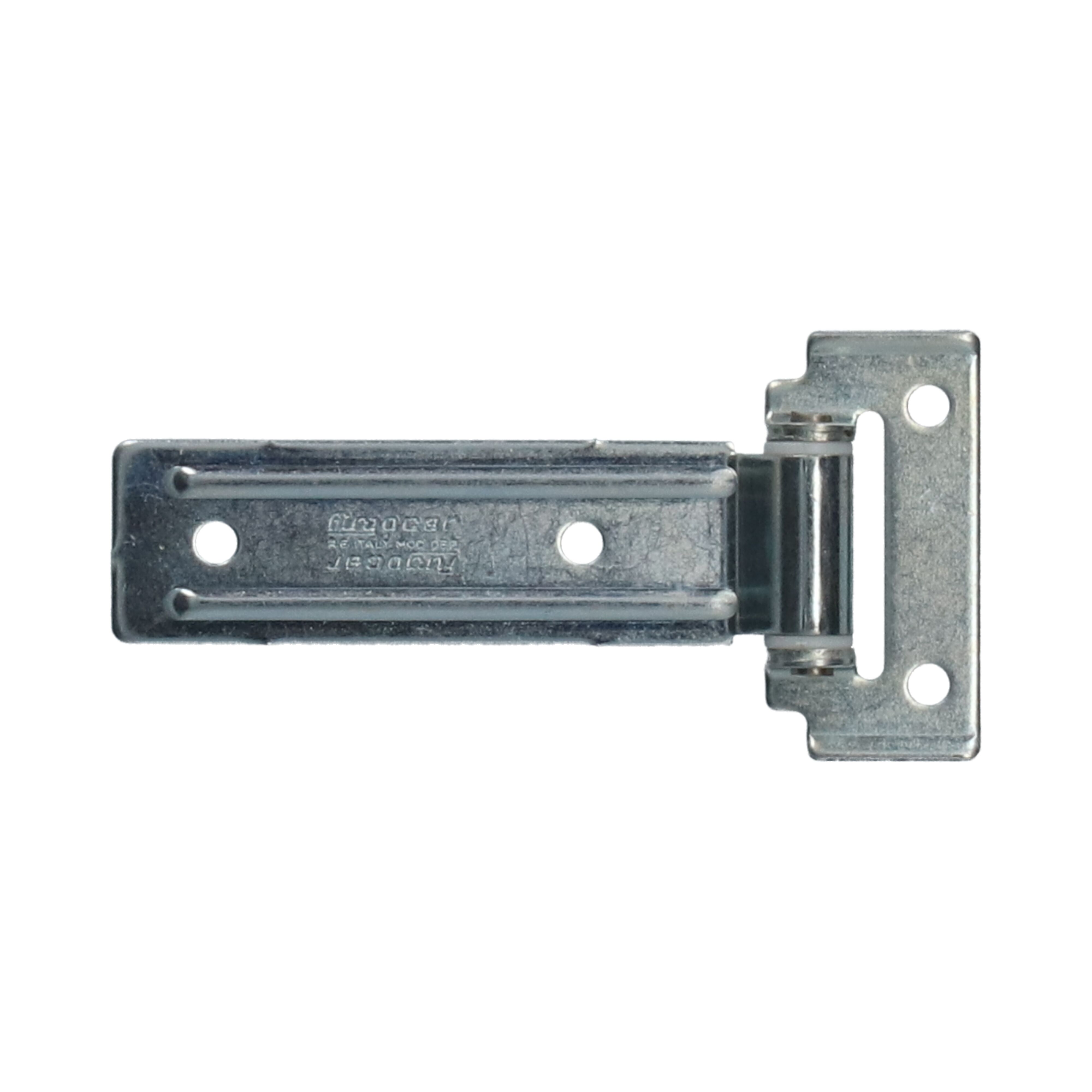 Pommier zijdeurscharnier vlak 109 mm - verzinkt