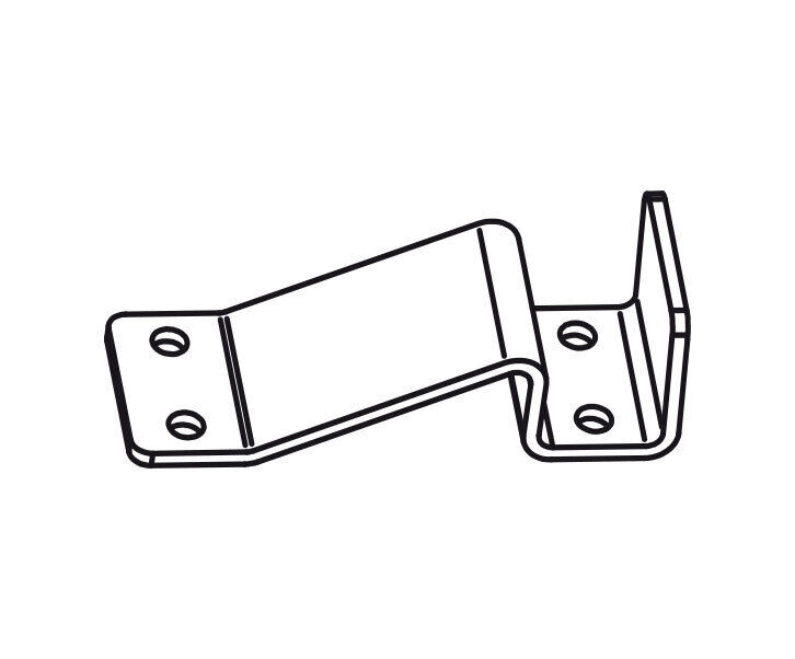 Edscha retaining wedge - with stop - for Sesam Multiliner
