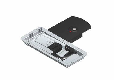 Pommier internal locking Ø 16 mm - Torseo pull - depth 29 mm - stainless steel
