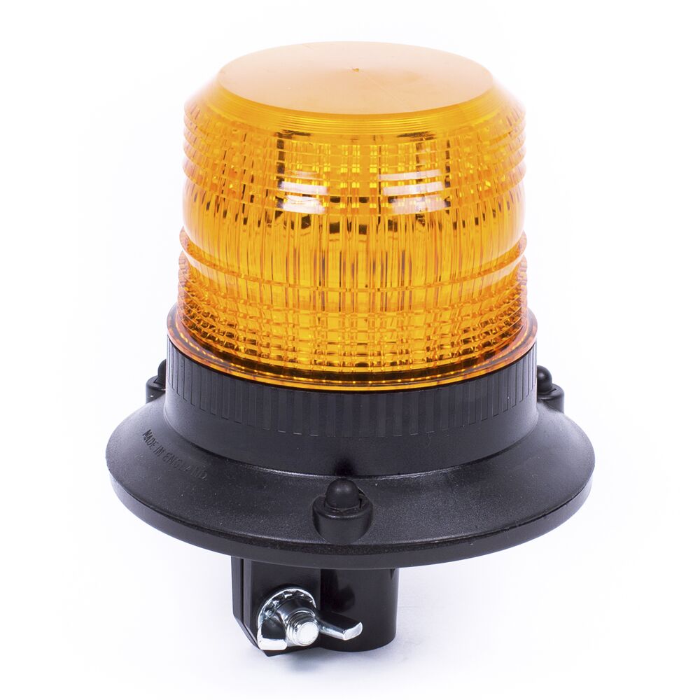 Rhiwa Quality flitslamp led beacon Delta - flexibele opsteek bevestiging - oranje