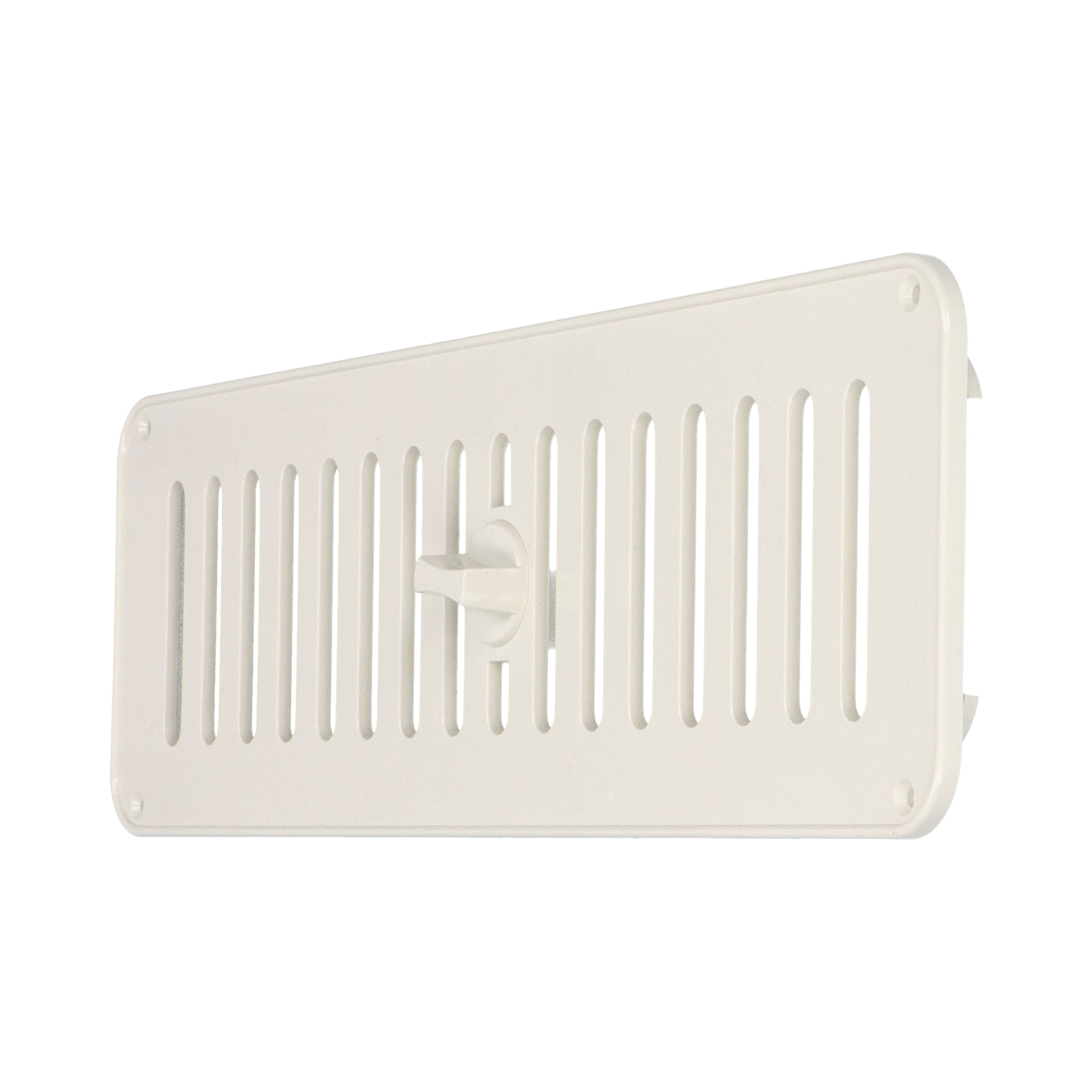 Rhiwa Quality ventilatierooster 328 x 98 mm - met schuif - kunststof