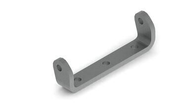 Pommier hinge trestle - bolt/weld-on - for type HK hinge - stainless steel