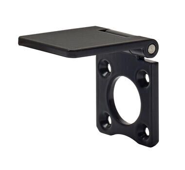 Pommier key plate - black aluminum