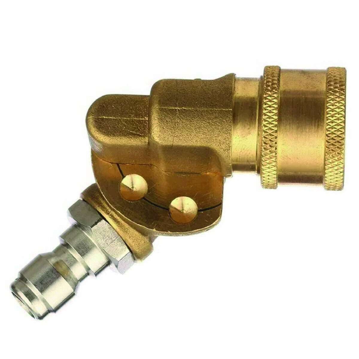 Pulmic 180º verstelbare nozzle adapter - voor Industrial 15 en 35 - RVS