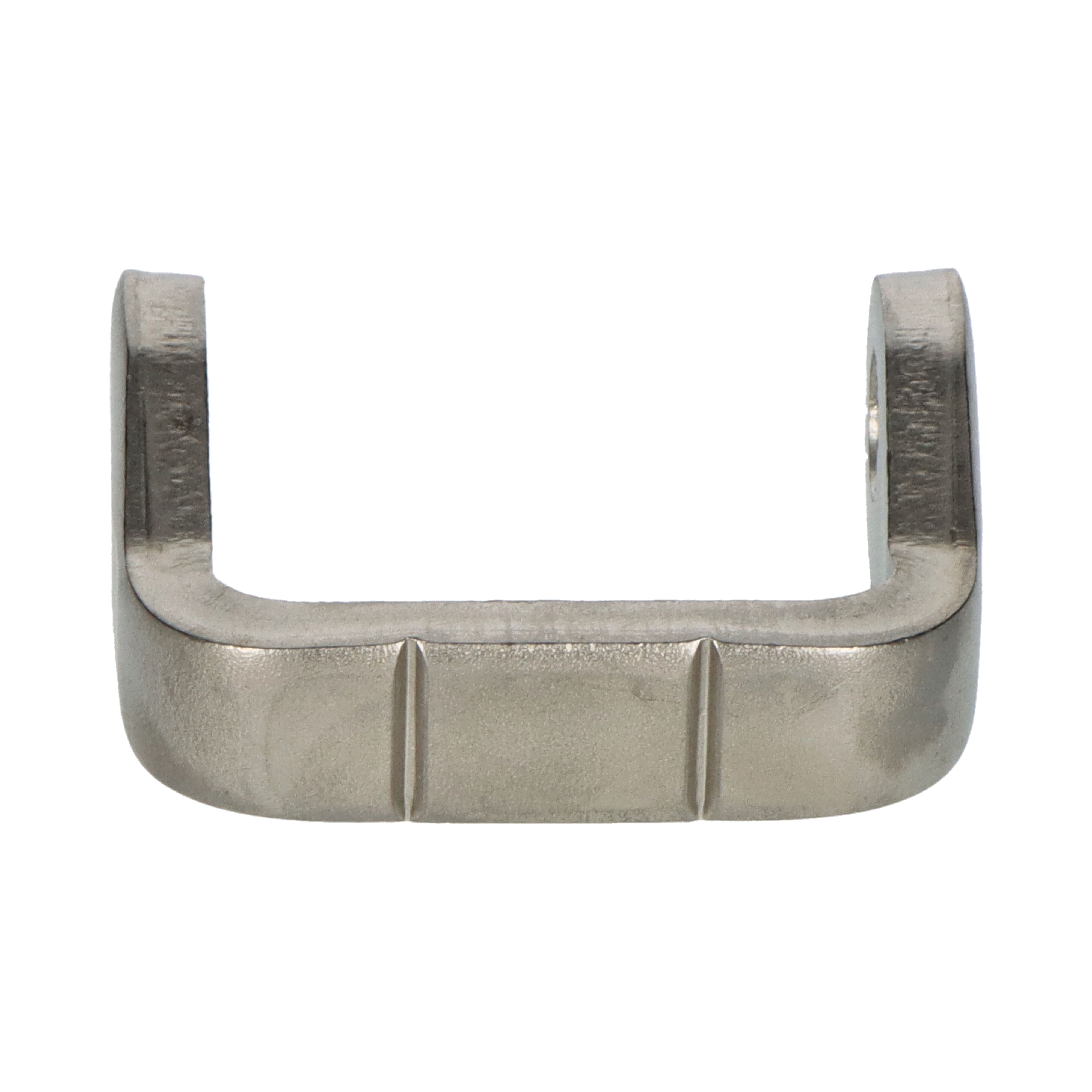 Pommier hinge trestle - weld-on - for hinge plate width 52 mm - stainless steel