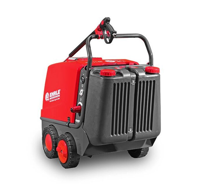 Ehrle mobiele hogedrukreiniger HD1240 Standaard - oliegestookt - warmwater - 160 bar
