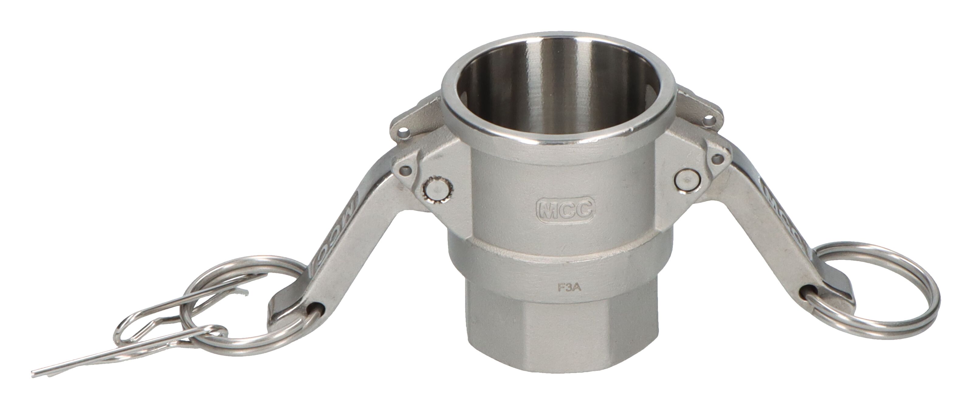 MCC coupling Camlock coupler D 1,1/4" NPT female SS 316