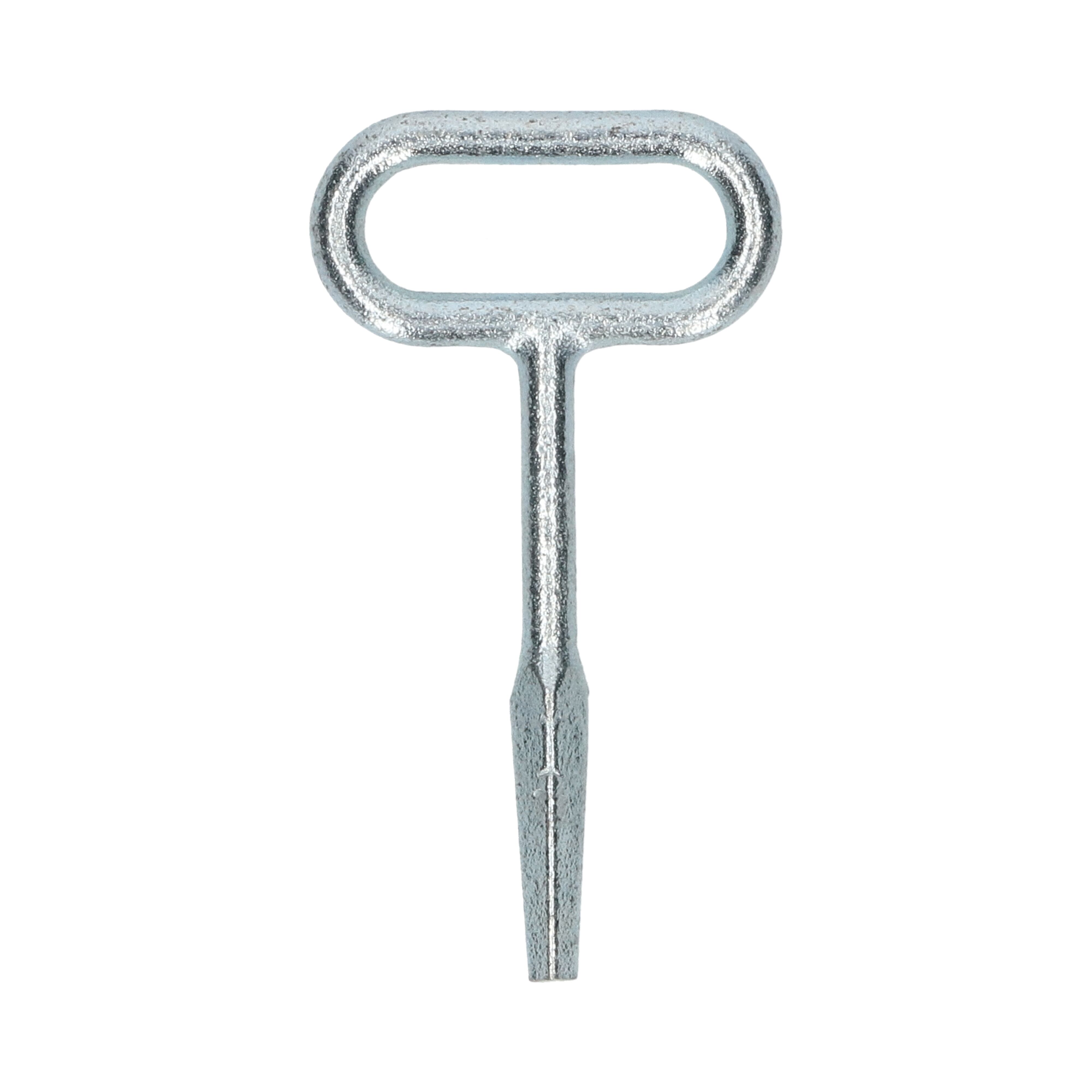 Rhiwa Quality steeksleutel - 128 mm lang - verzinkt