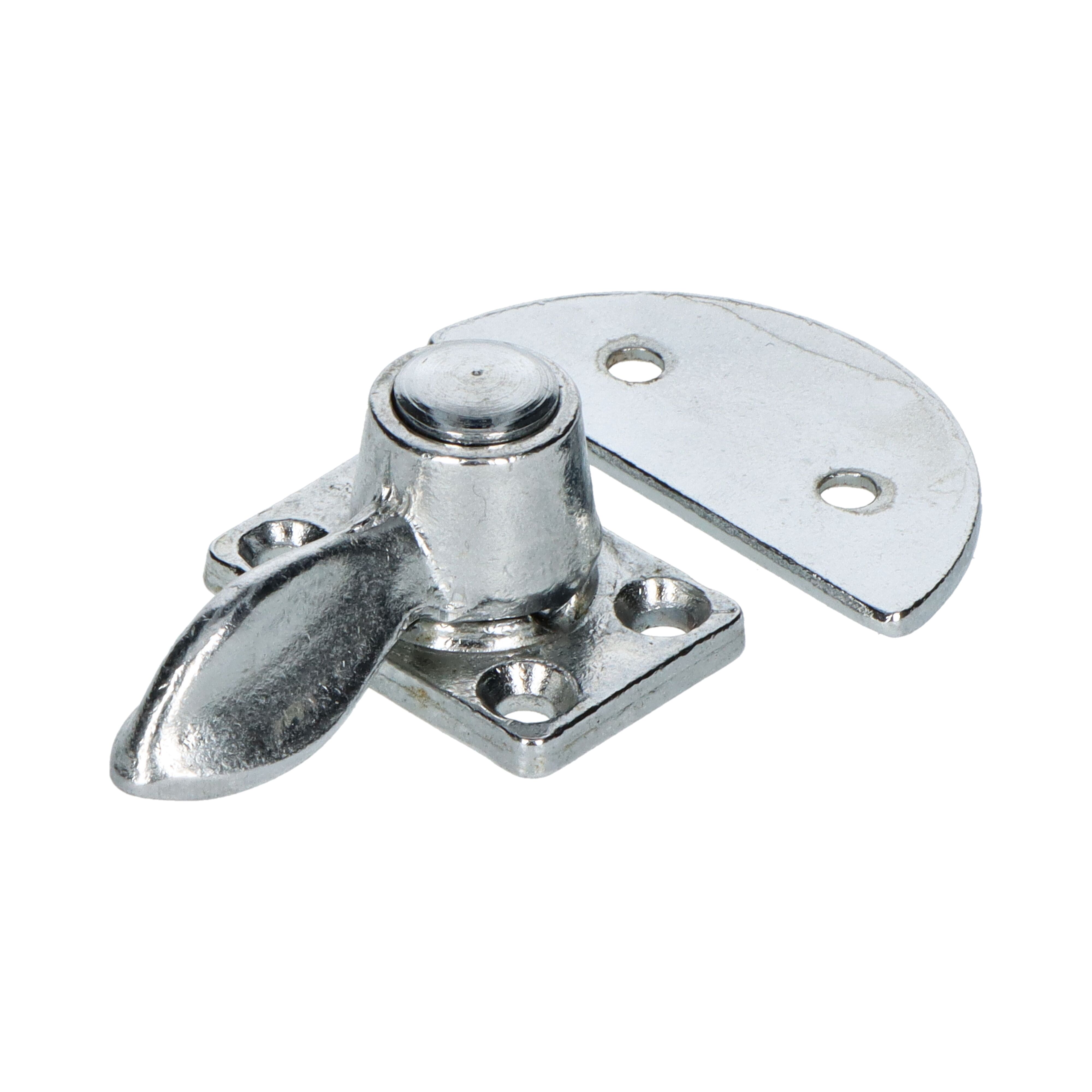 Rhiwa Quality turnbuckle lock - square/round - chrome-plated