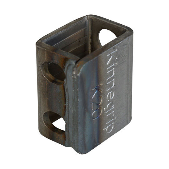 Kinnegrip K20 aanslag 0-8 mm - voor achterbord - las model - blank staal