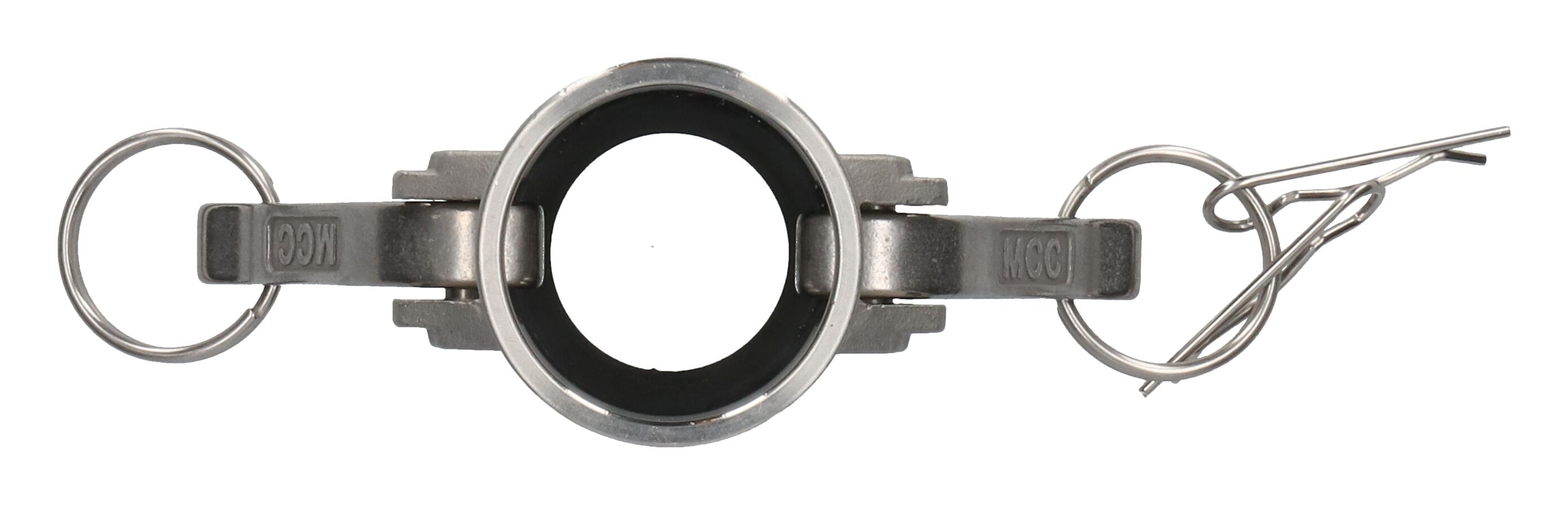 MCC coupling Camlock coupler D 1,1/4" NPT female SS 316
