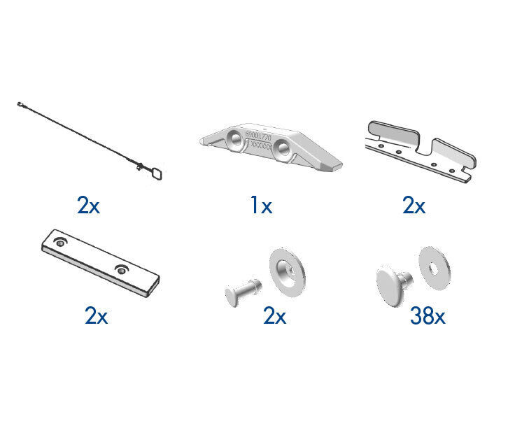 Edscha accessory set - for Sesam Slimliner II