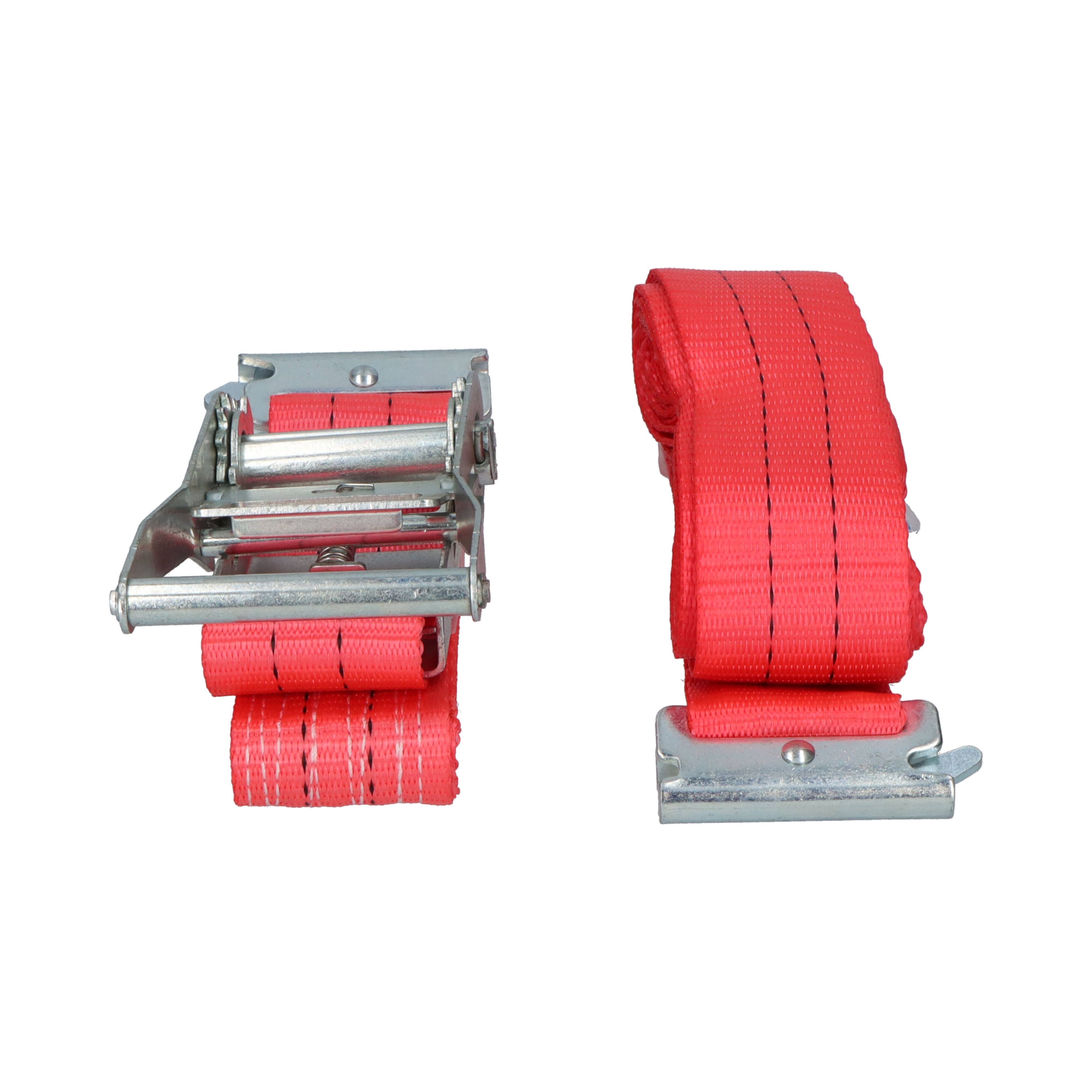 Rhiwa Quality sjorband 50 mm - met ratelsluiting en anker - 4000 mm