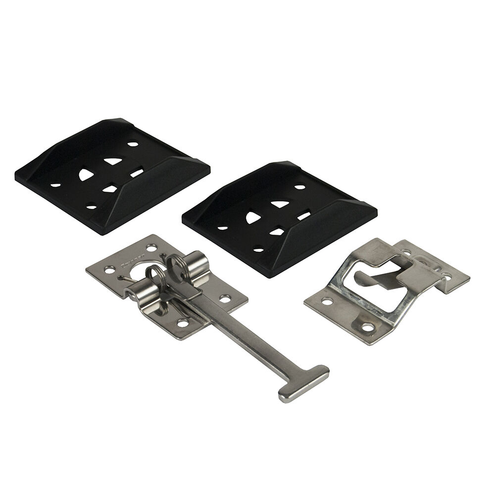 Pommier deurvastzetter set 89 mm - RVS