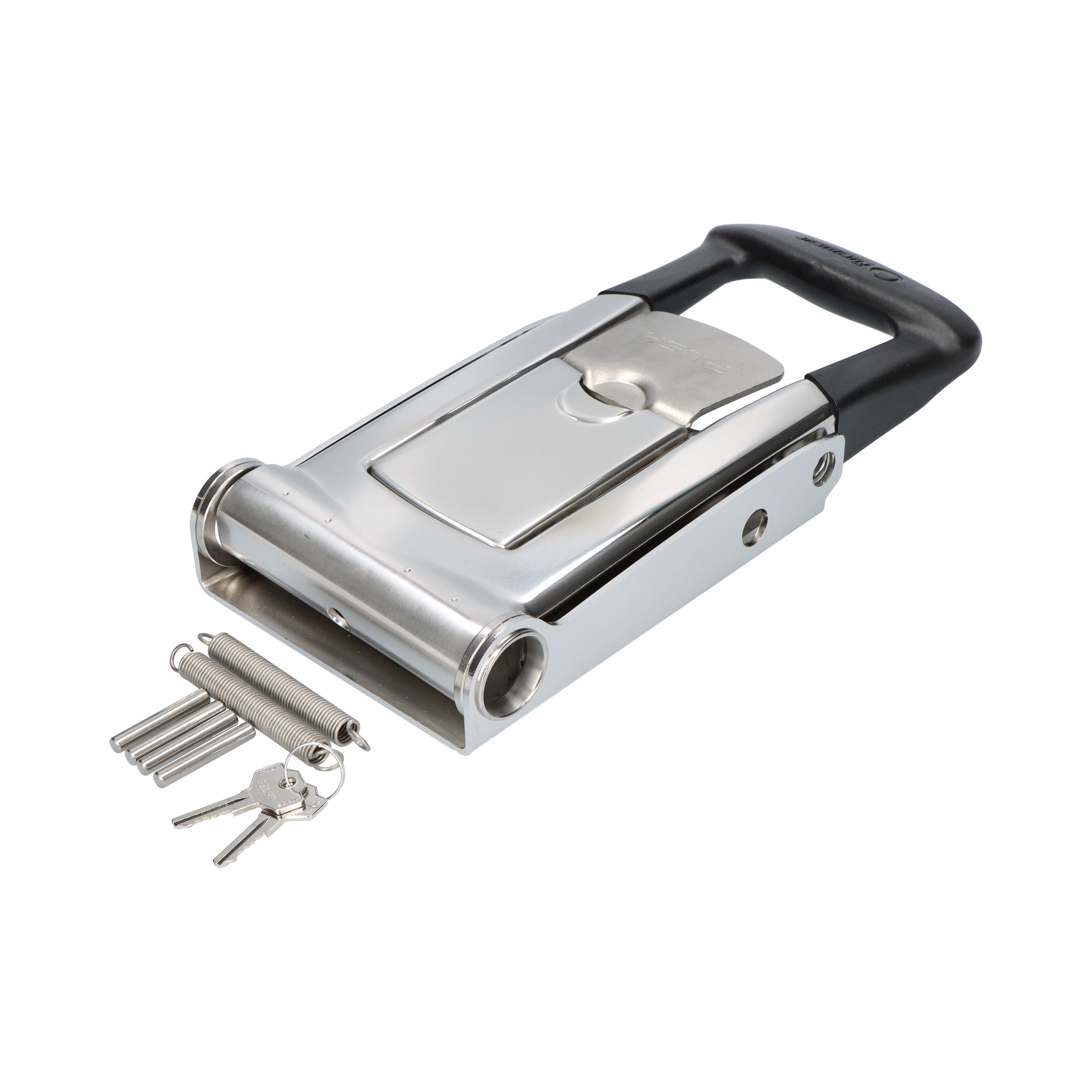 Pommier handle Torseo push - for locking Ø 27 mm - stainless steel