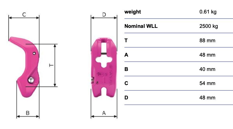 RUD VIP-Multi shortening claw VMVK-8