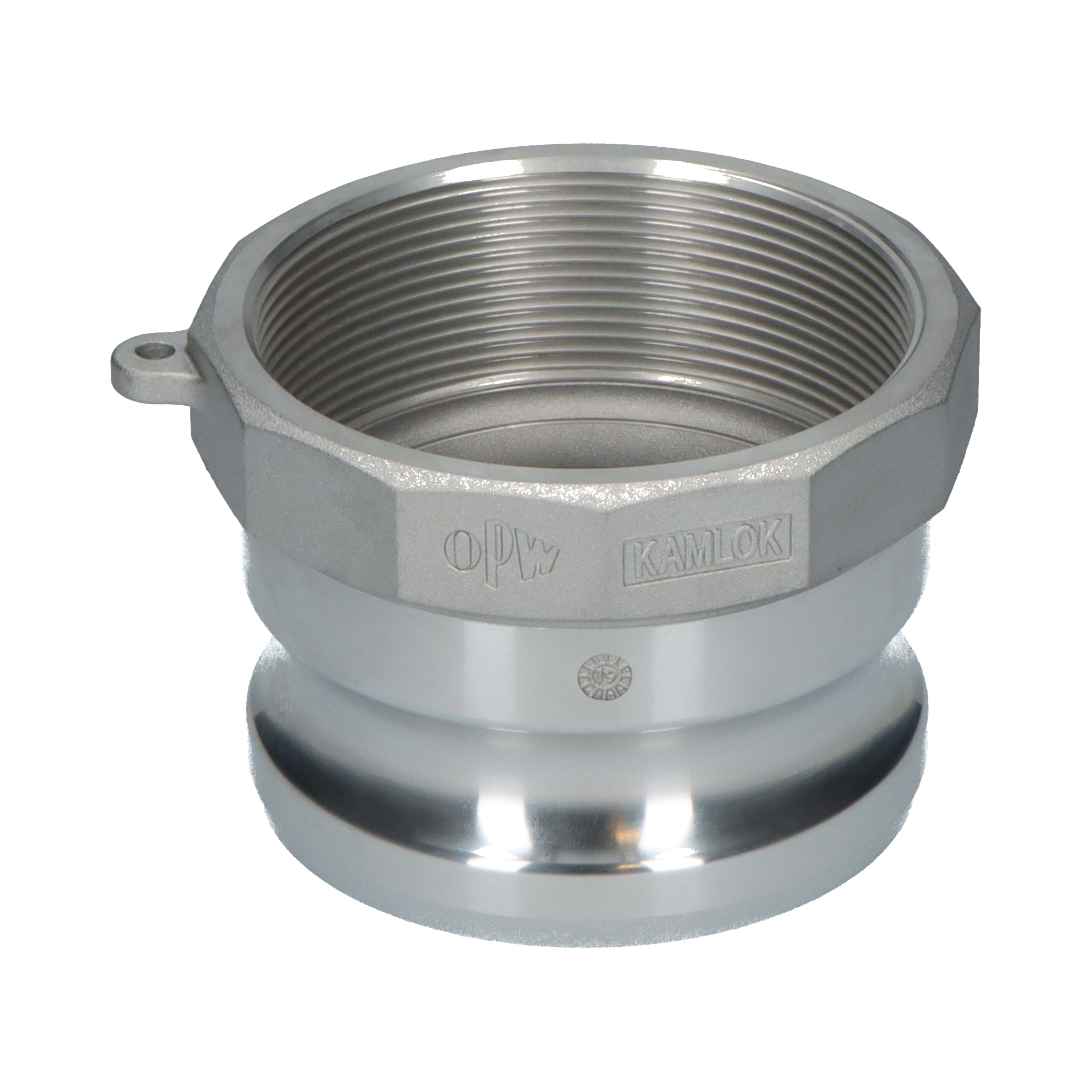 OPW koppeling Kamlok adapter A 3" BSPP binnendraad Alu