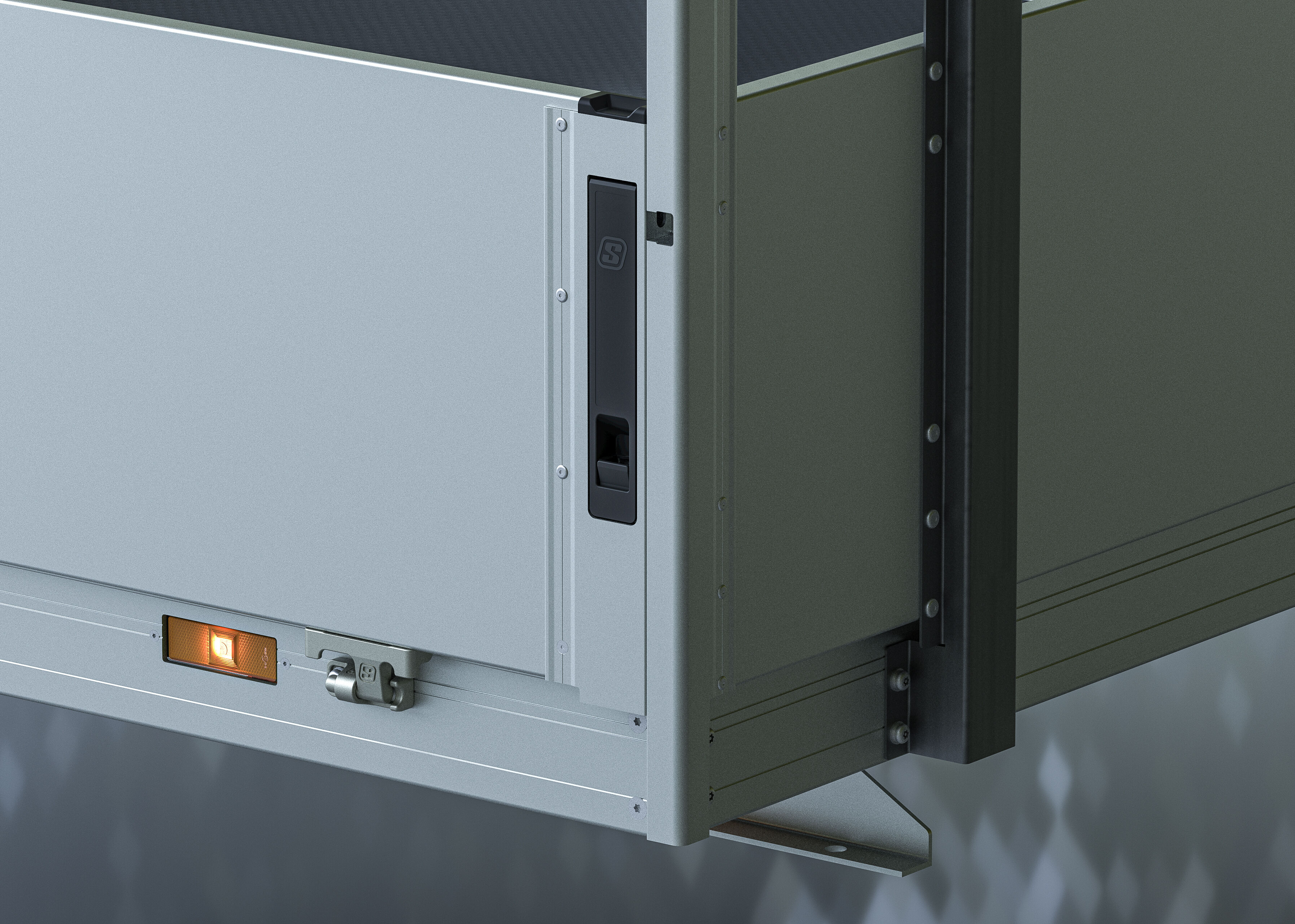 Rhiwa Quality lichtgewicht laadbak ASPLe voor KIA PV5 chassis