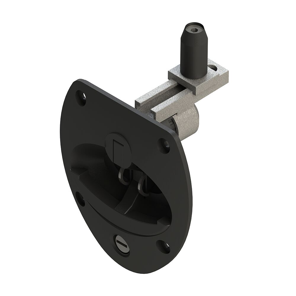 Rhiwa Quality vector Thandle compression lock with mounting holes