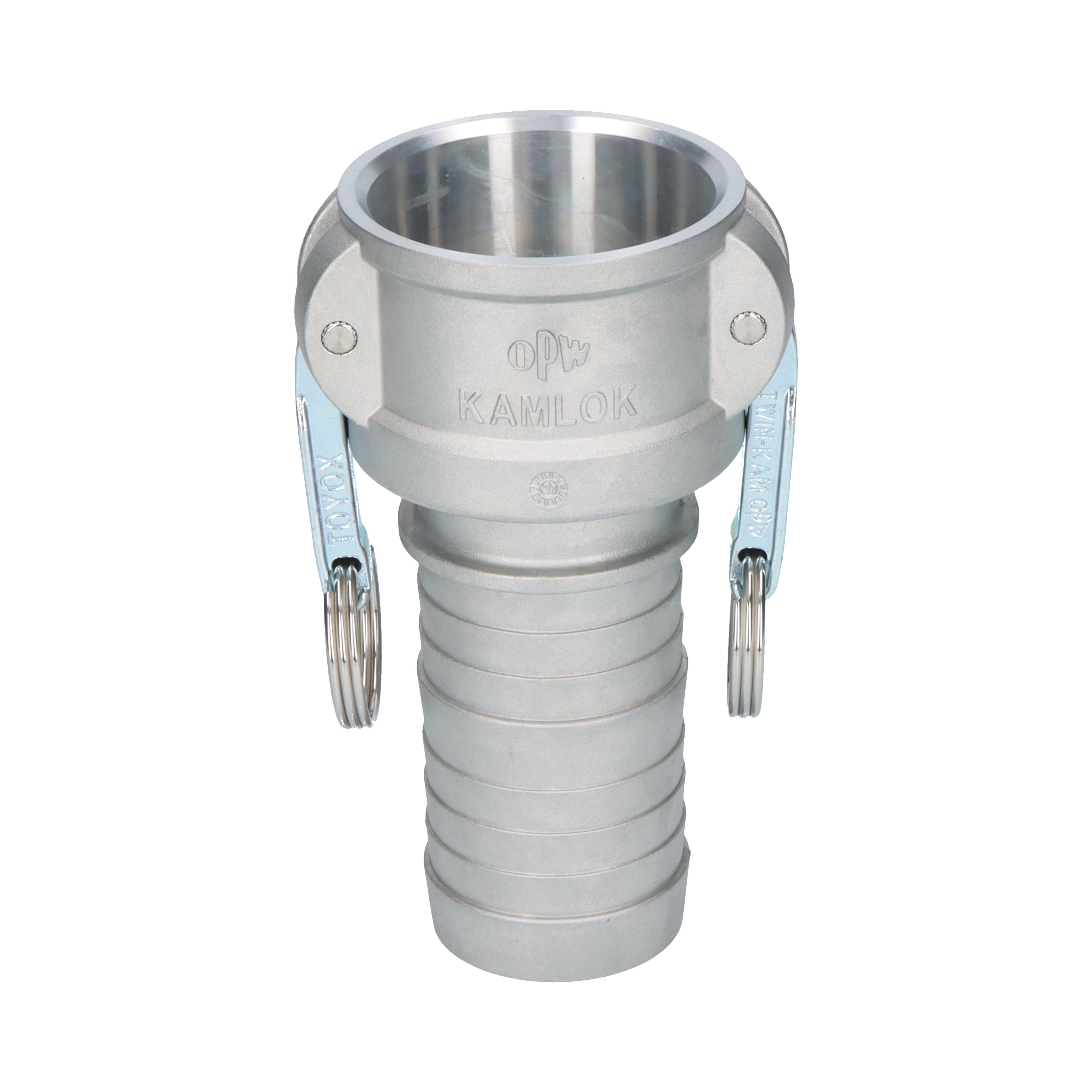 OPW coupler Kamlok coupler C 4" hose shank for hose clamps AL