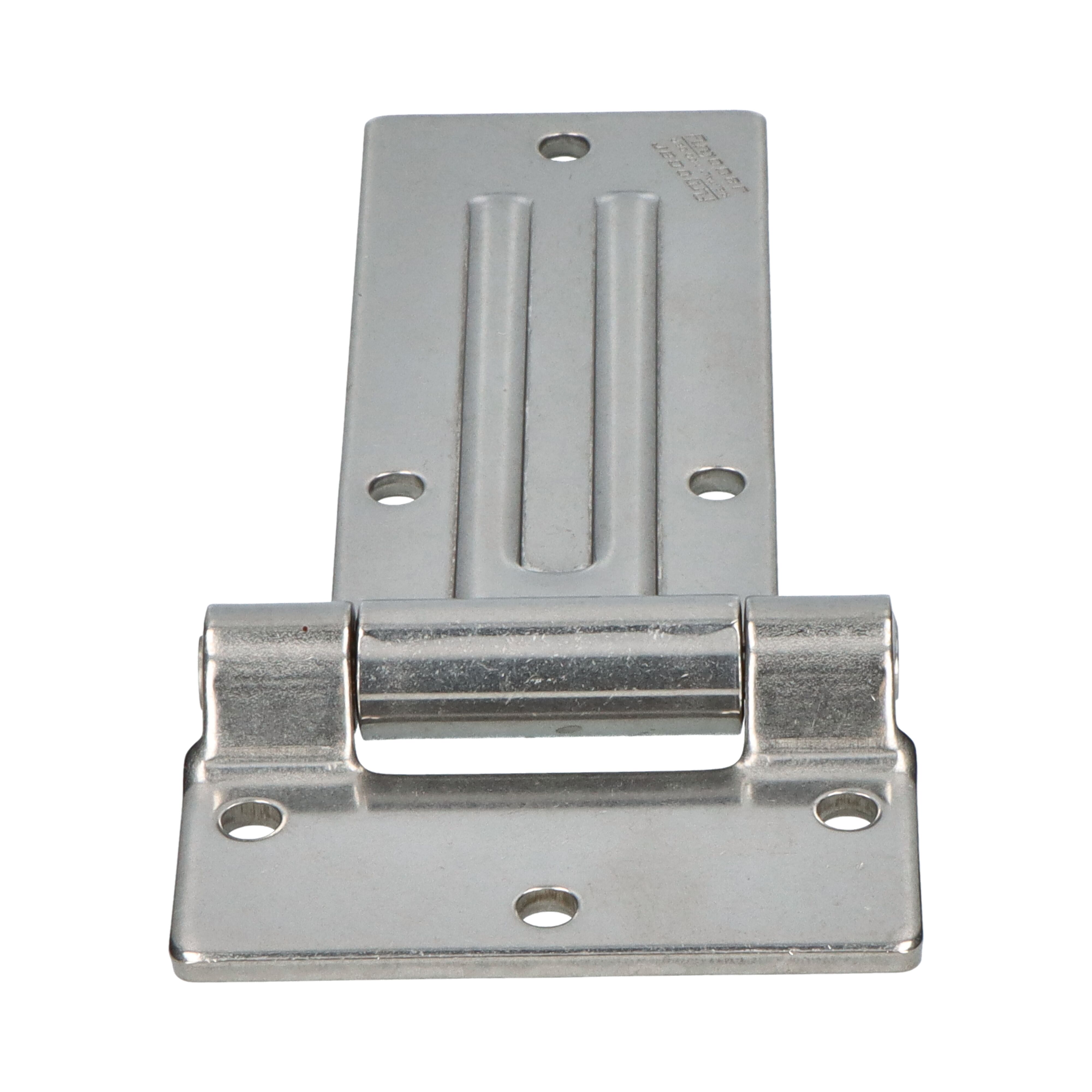 Pommier zijdeurscharnier vlak 165 mm - RVS
