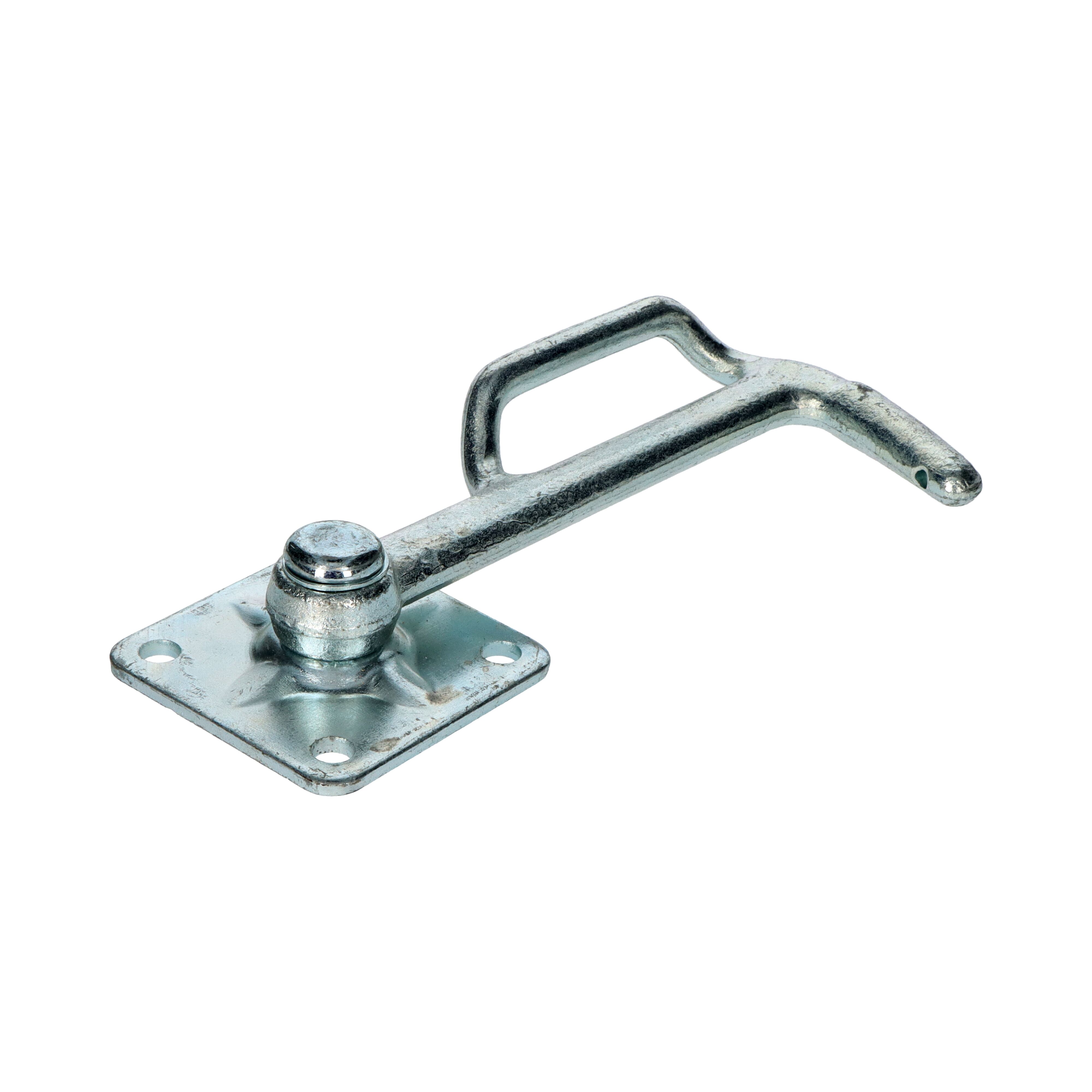 Rhiwa Quality hook no. 3 - right - with bracket - zinc-plated