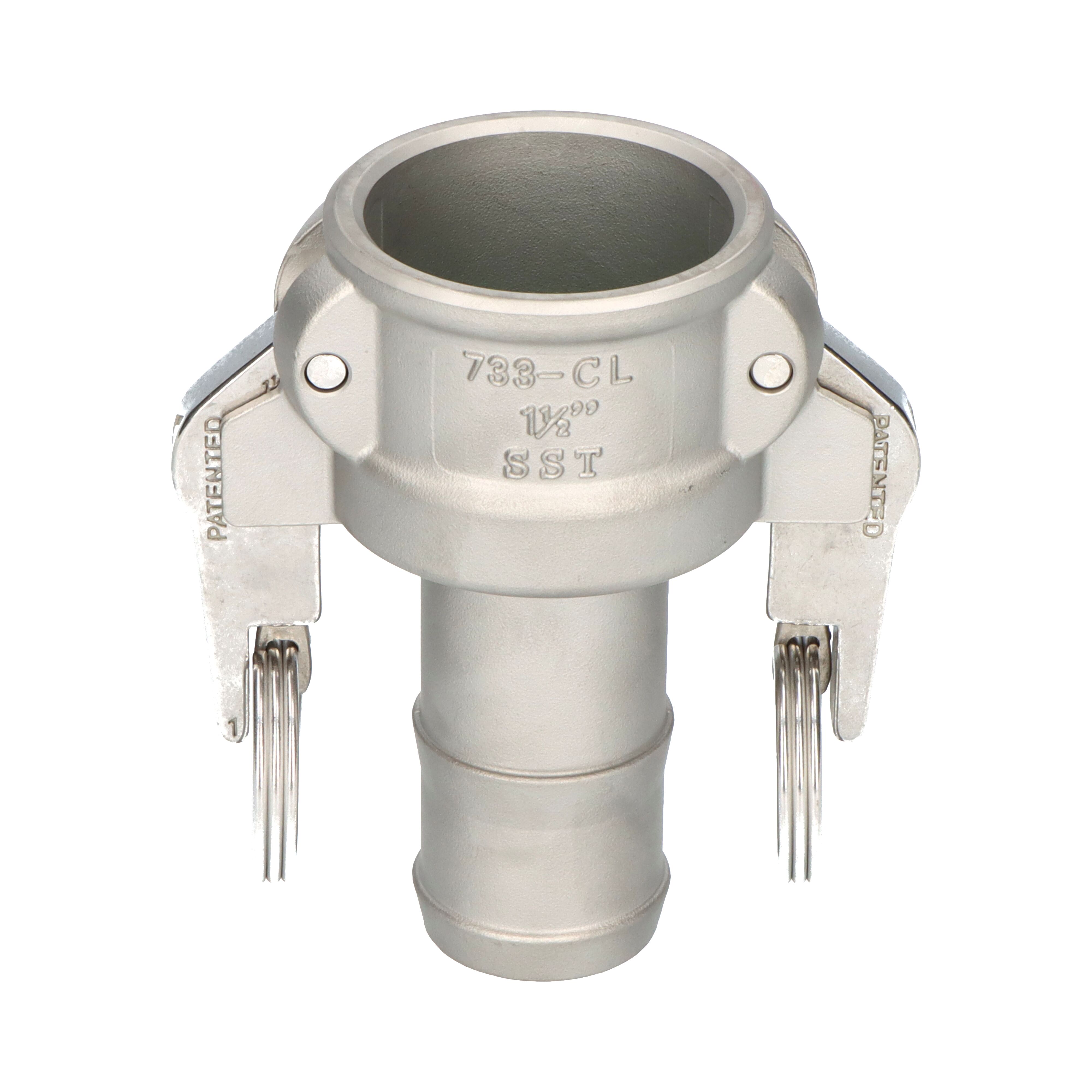 OPW raccord Autolok coupler C 1,1/2" embout cannelé pour collier de serrage