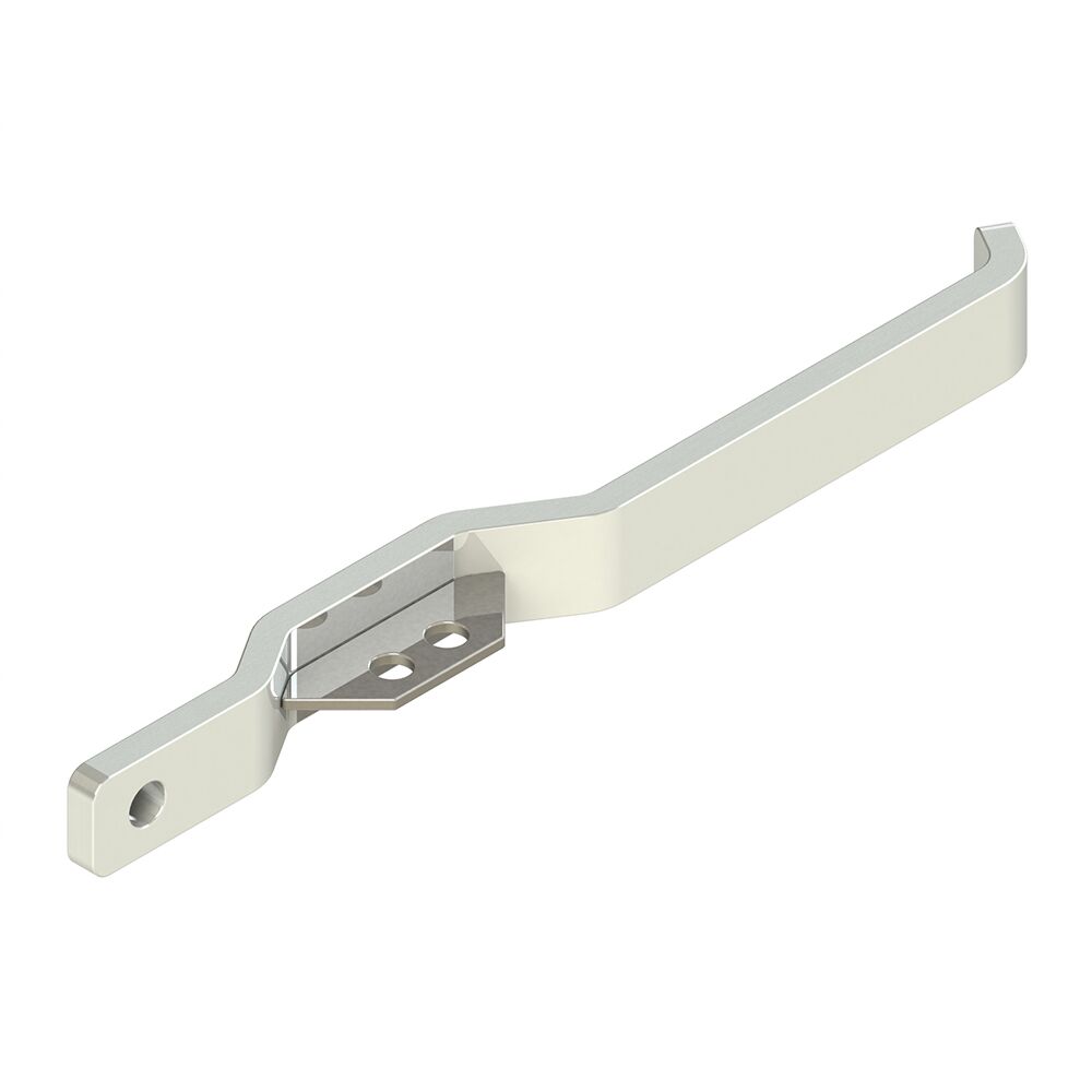 Pommier handle straight - for locking Ø 16 and Ø 22 mm - stainless steel