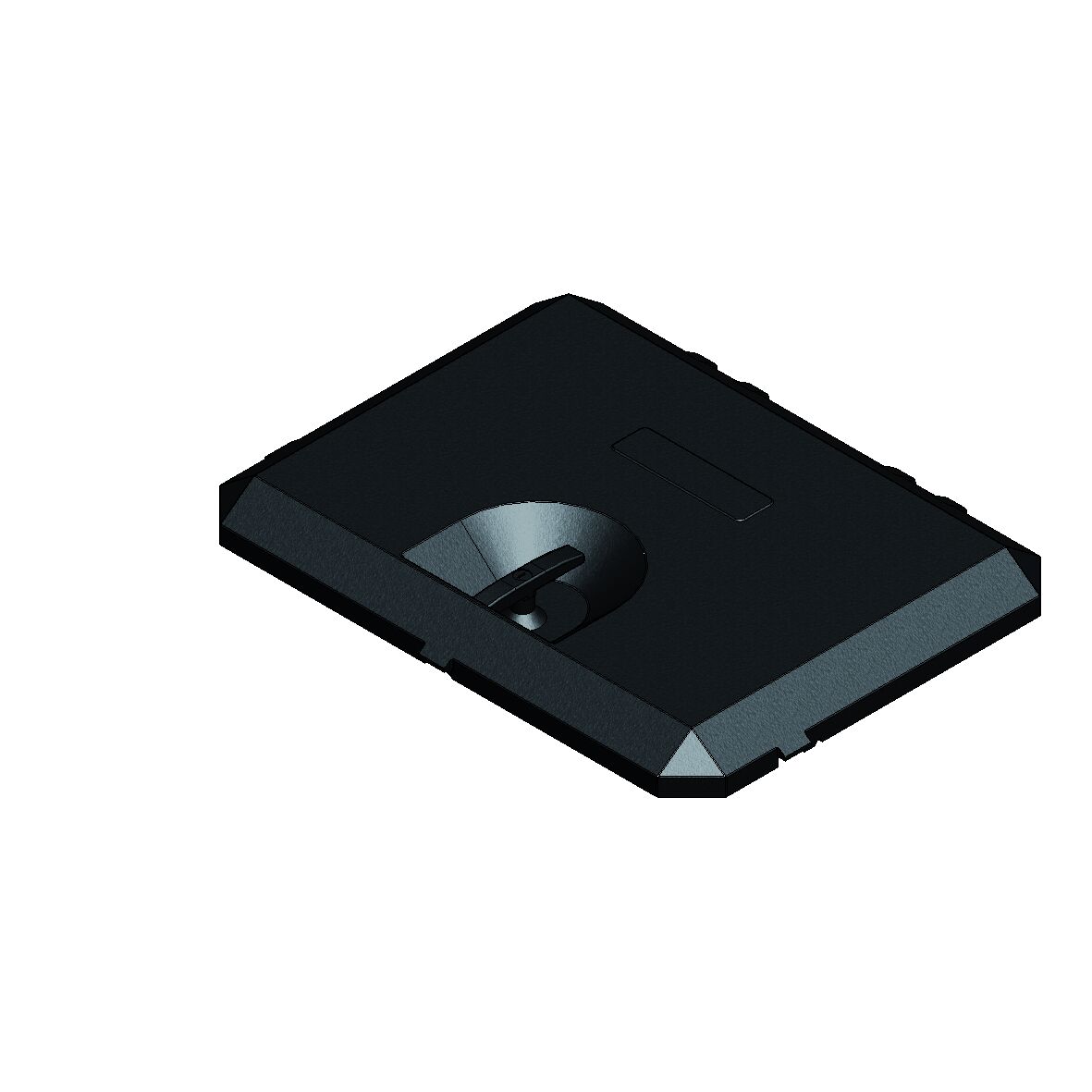 Rhiwa Quality lid for Rimbox 101 - 440 x 398 mm (WxH) - plastic