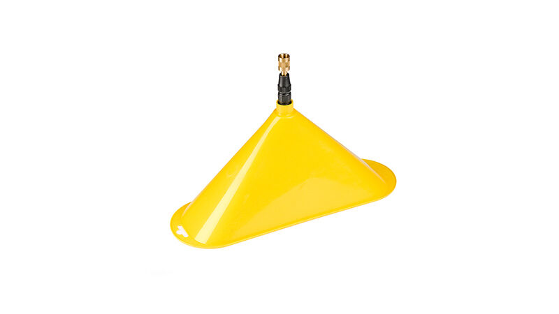 GLORIA Type 270 - spuitmond - met kunststof vlakstraal nozzle - messing adapter