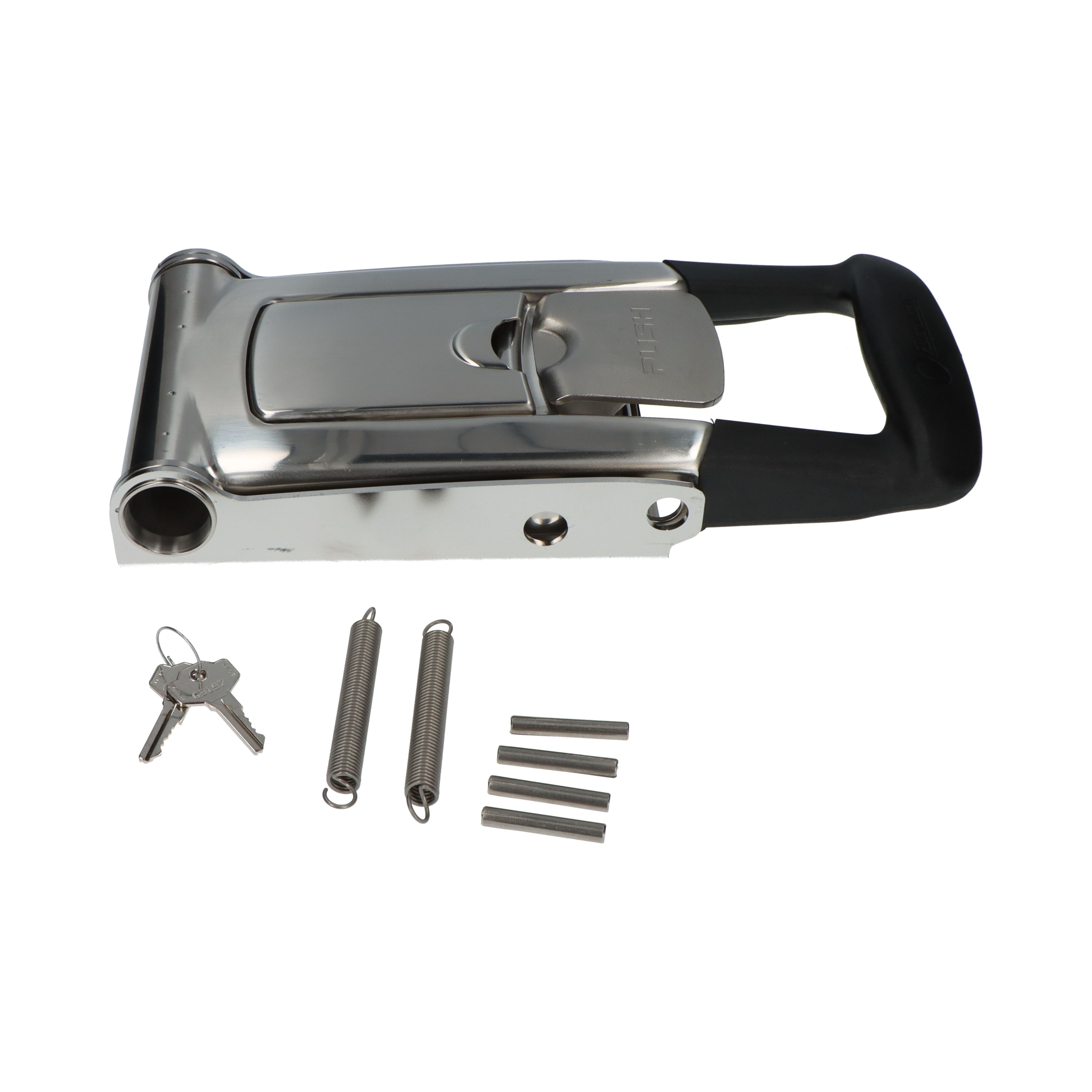 Pommier handle Torseo push - for locking Ø 27 mm - stainless steel
