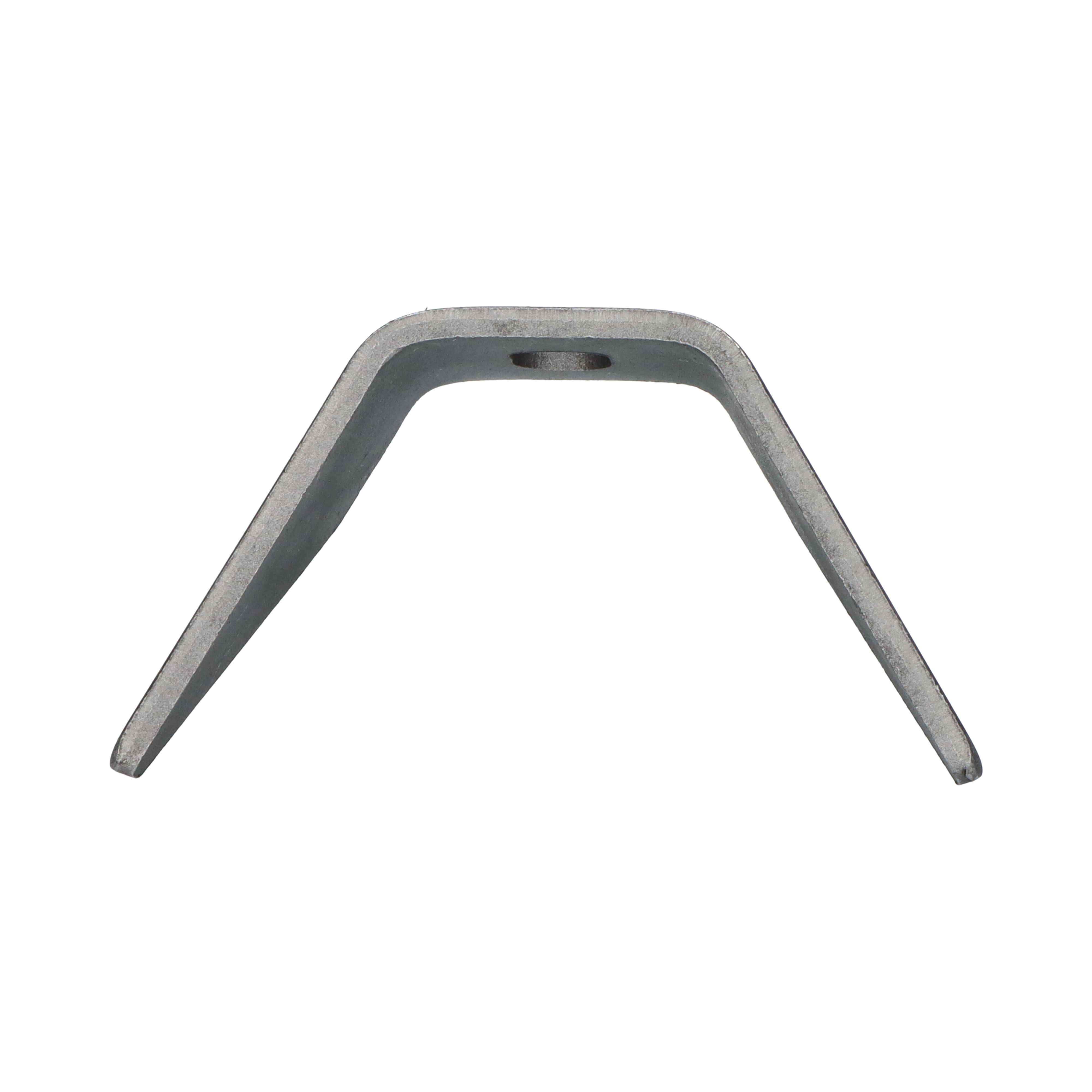 Rhiwa Quality chassis bracket 124 x 60 x 72 mm - plain steel