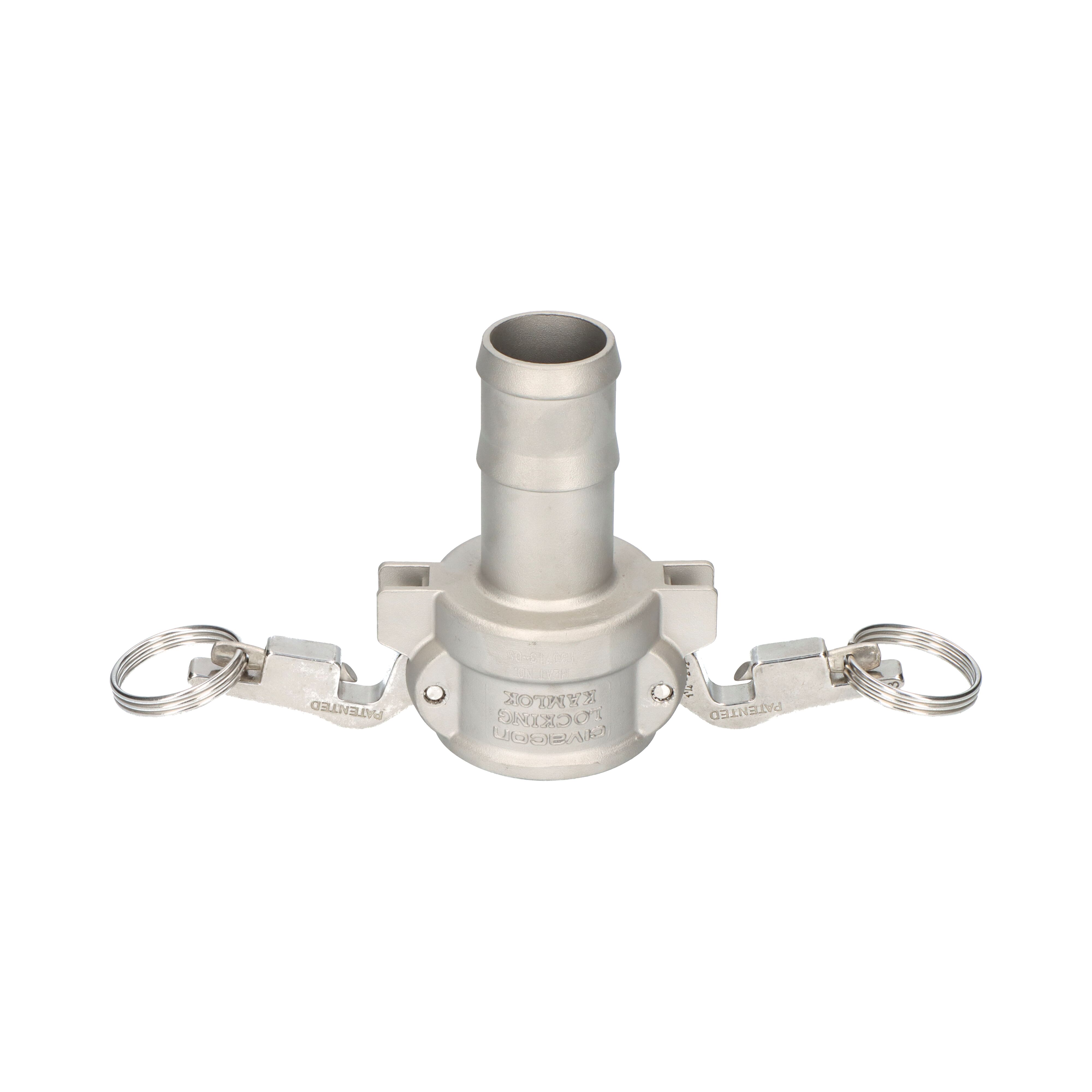 OPW raccord Autolok coupler C 1,1/2" embout cannelé pour collier de serrage