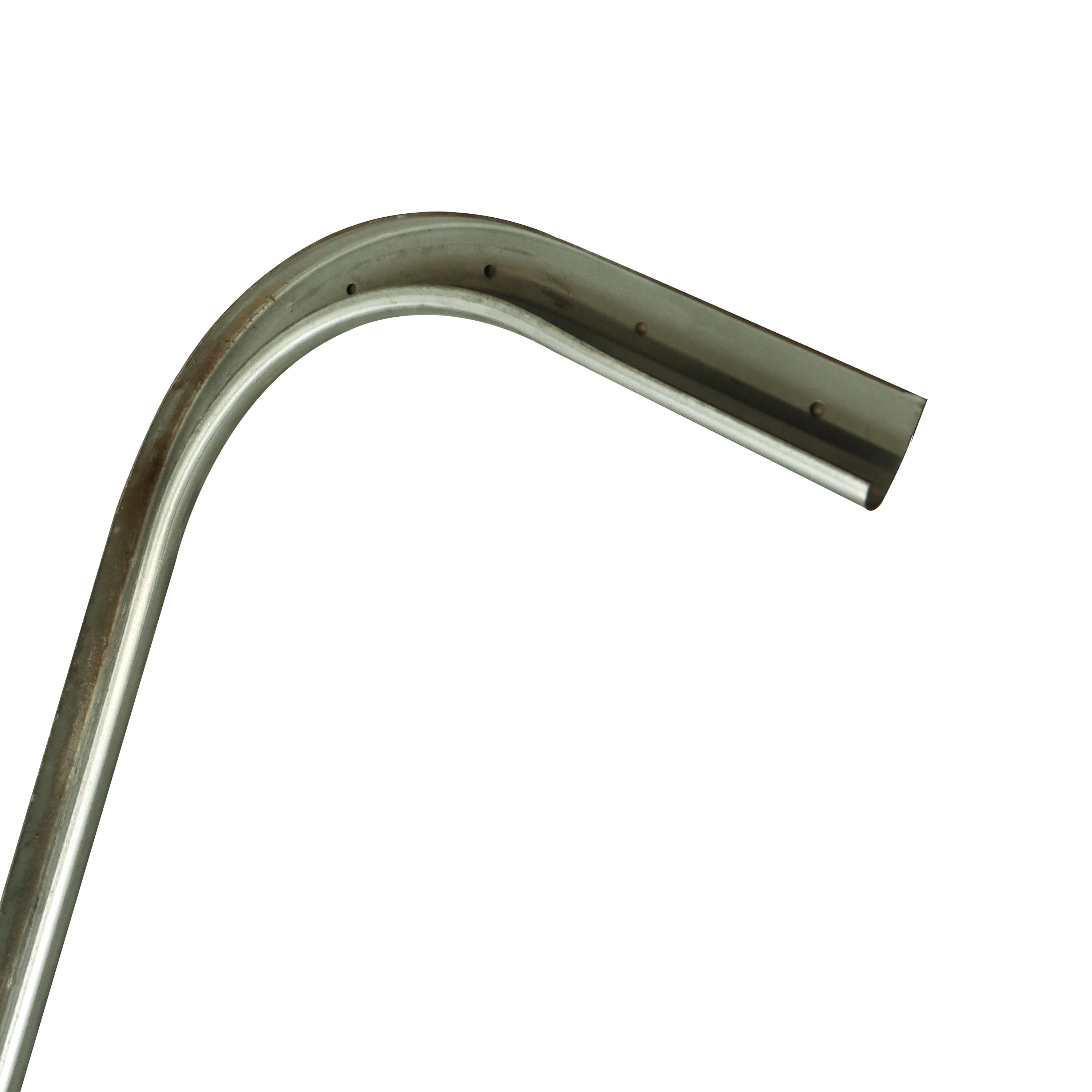 JR horizontal rail - right - 3200 x 203 mm - 8 inch curve - for Excel shutter