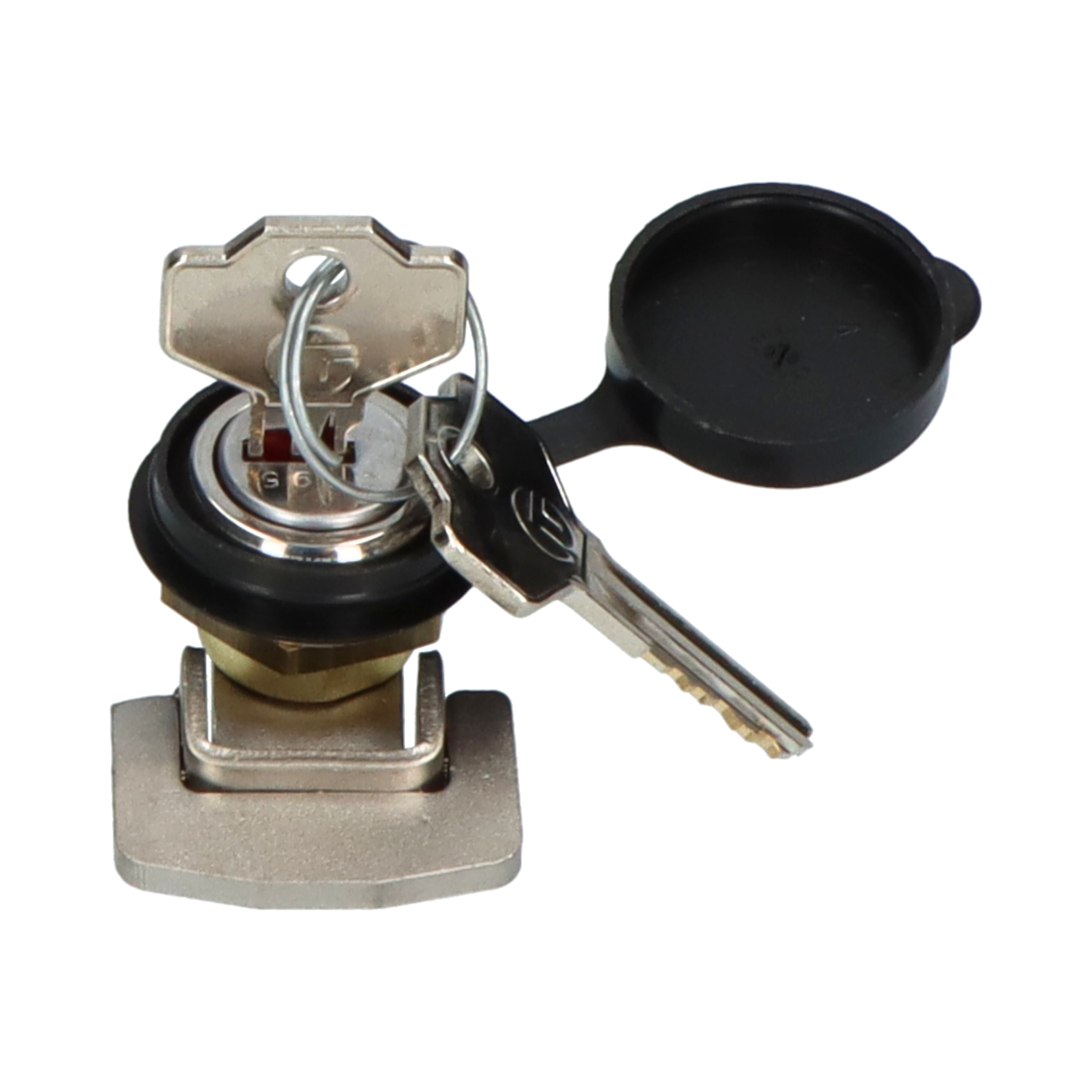 Pommier cylinder lock - for handle Push Ø 22 mm - key no. 3195