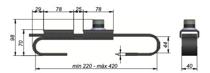 Rhiwa Quality theft protection - for external locking mechanism