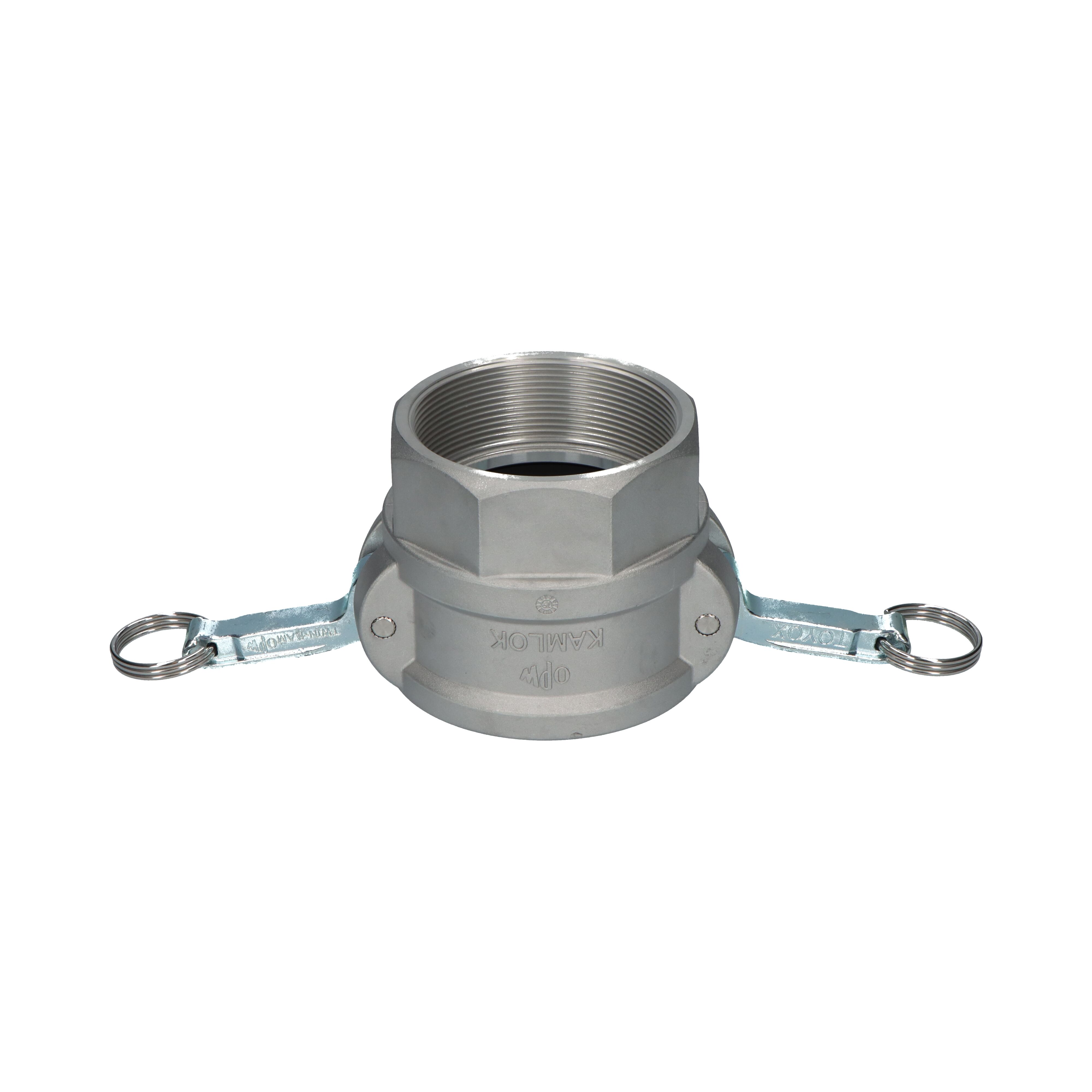 OPW koppeling Kamlok coupler D 1,1/4" BSPP binnendraad Alu