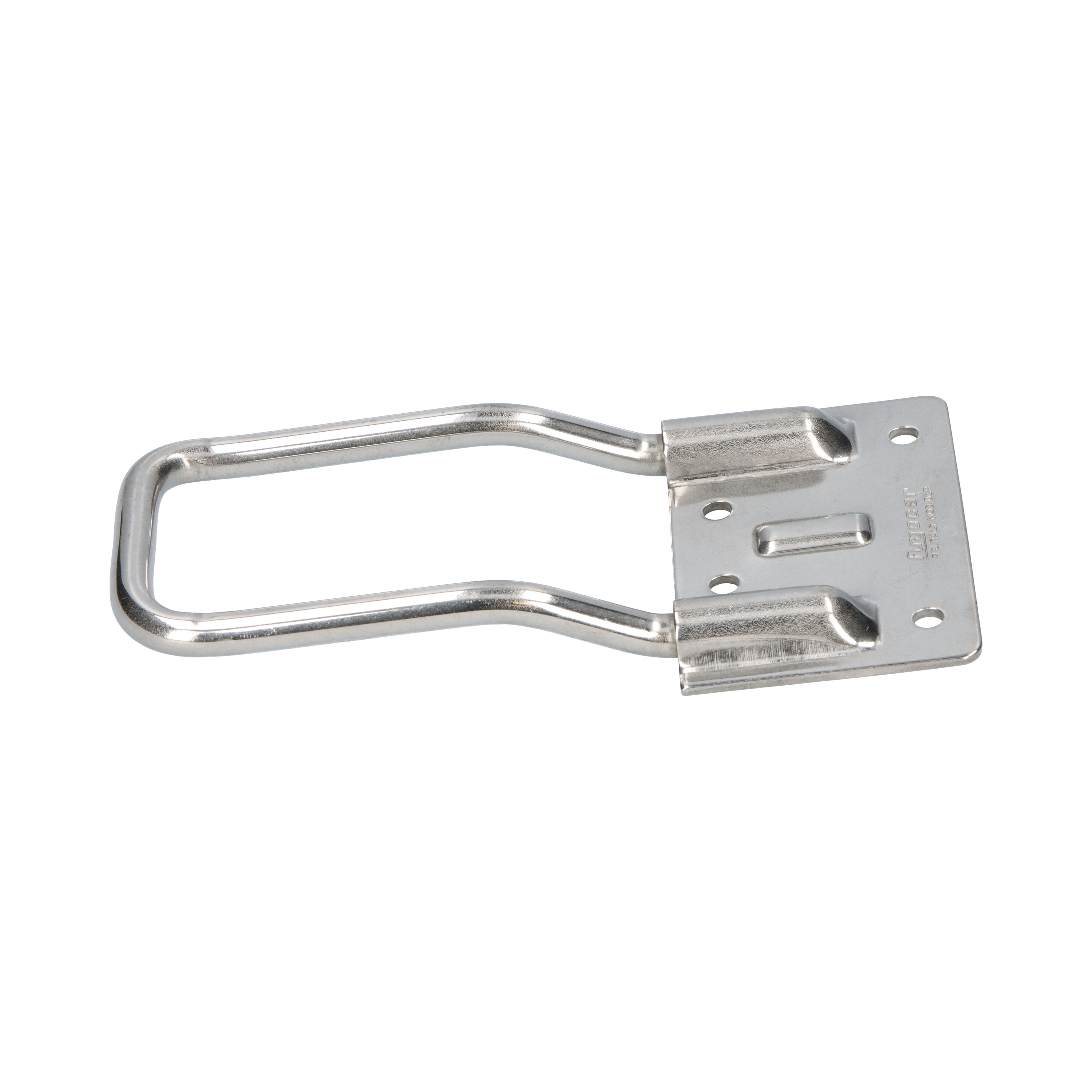 Pommier door latch - without holder - stainless steel