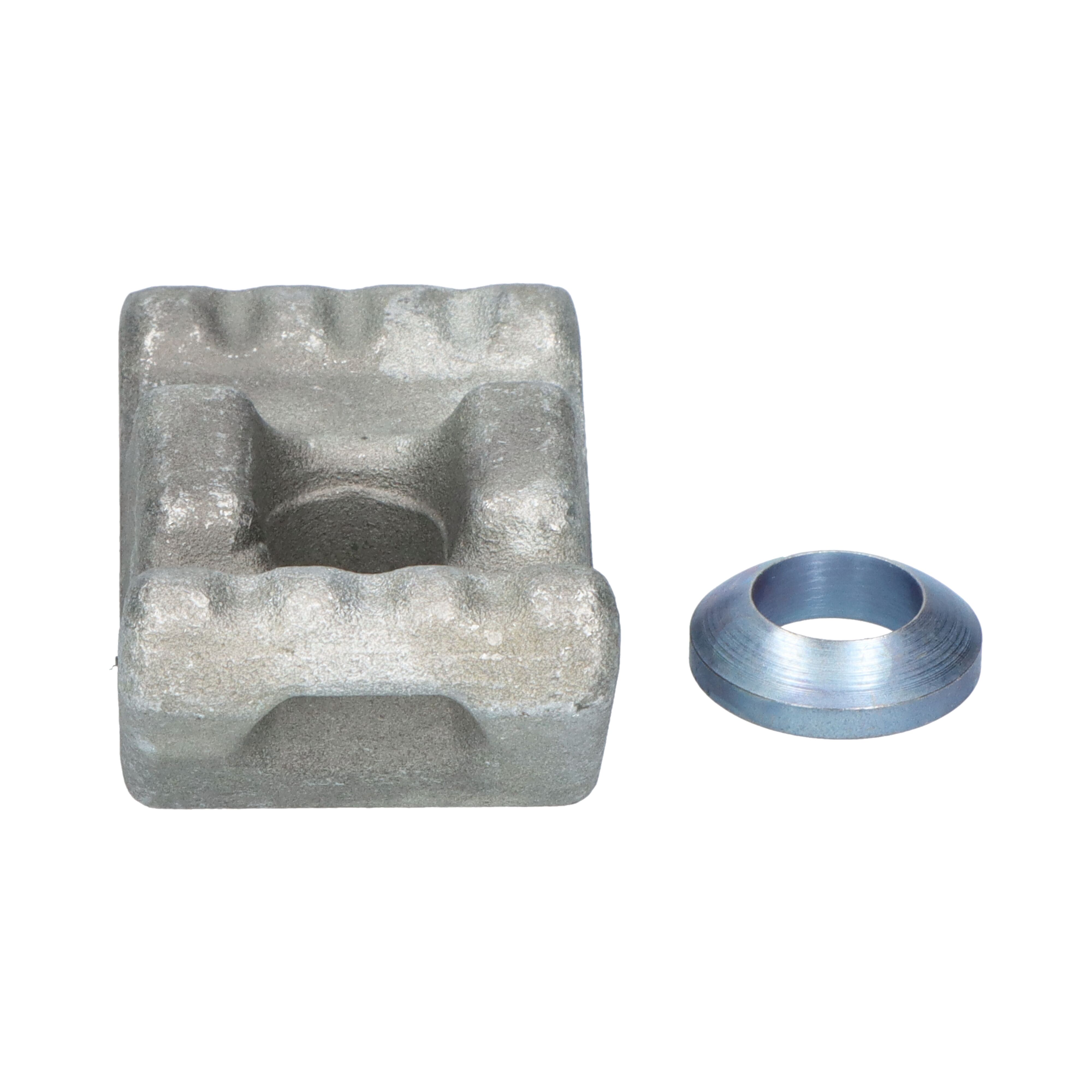 Pommier chassis klamp 5/22 mm - zelf balancerend - inclusief ring - gesmeed staal