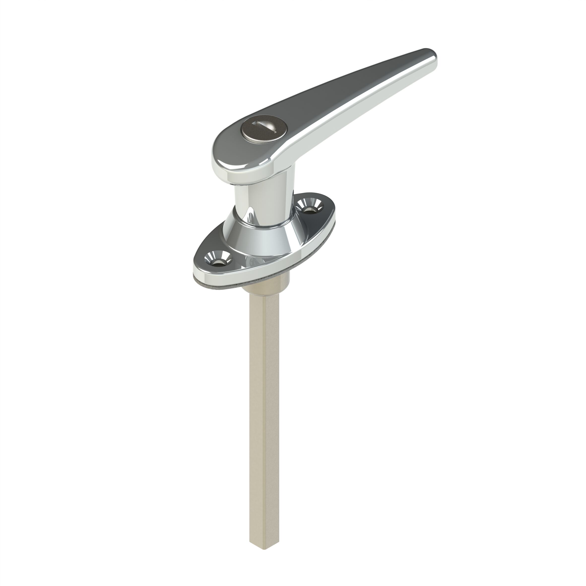 Rhiwa Quality portierkruk - as 125 mm - afsluitbaar - sleutel FS880 - verchroomd
