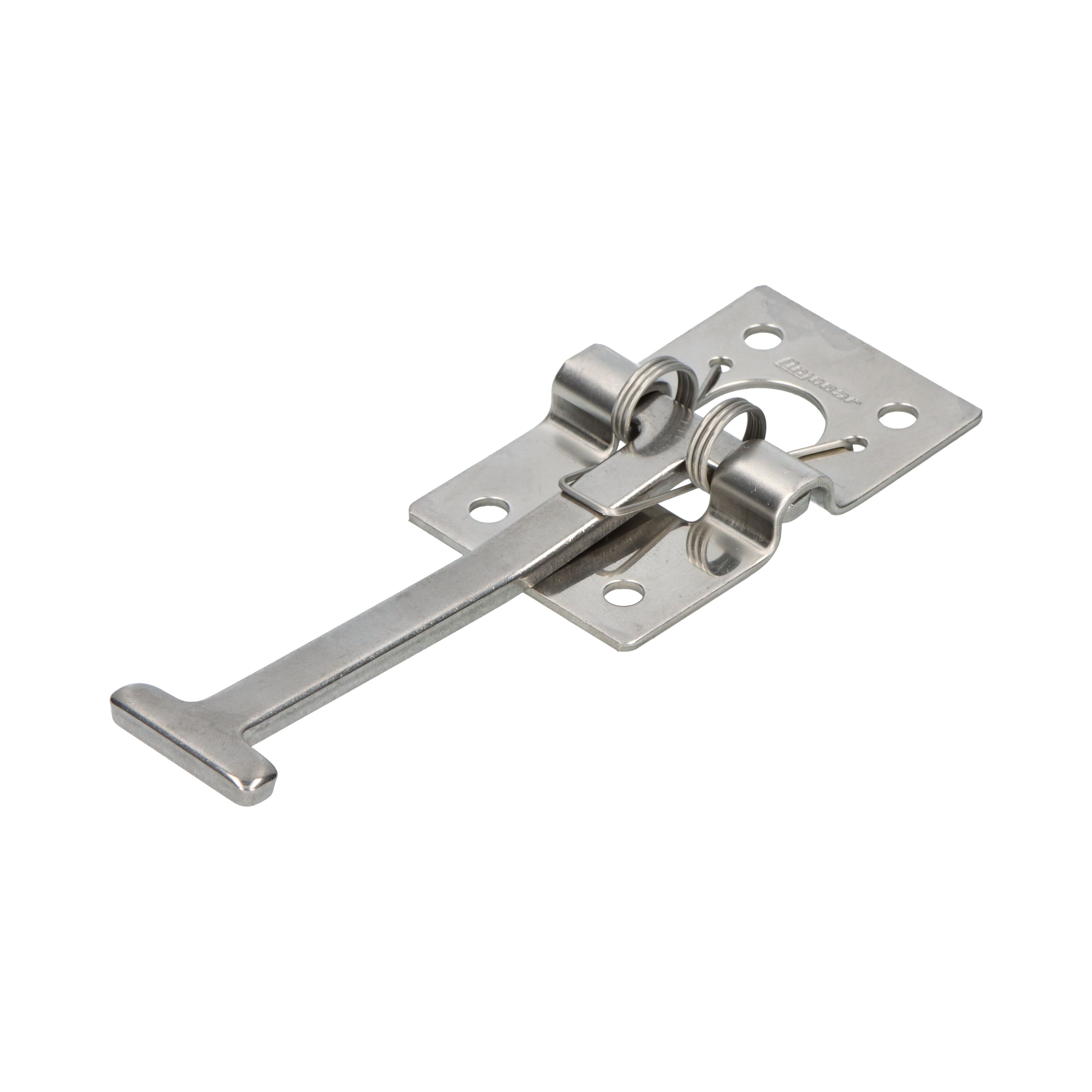 Pommier door hook 89 mm - with offset - stainless steel - special RAVO