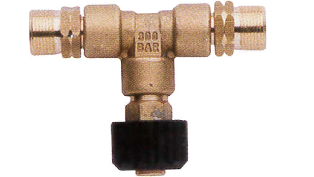 Ehrle pièce en T du collecteur - pour le raccordement de 2 tuyaux haute pression - M22 x 1,5