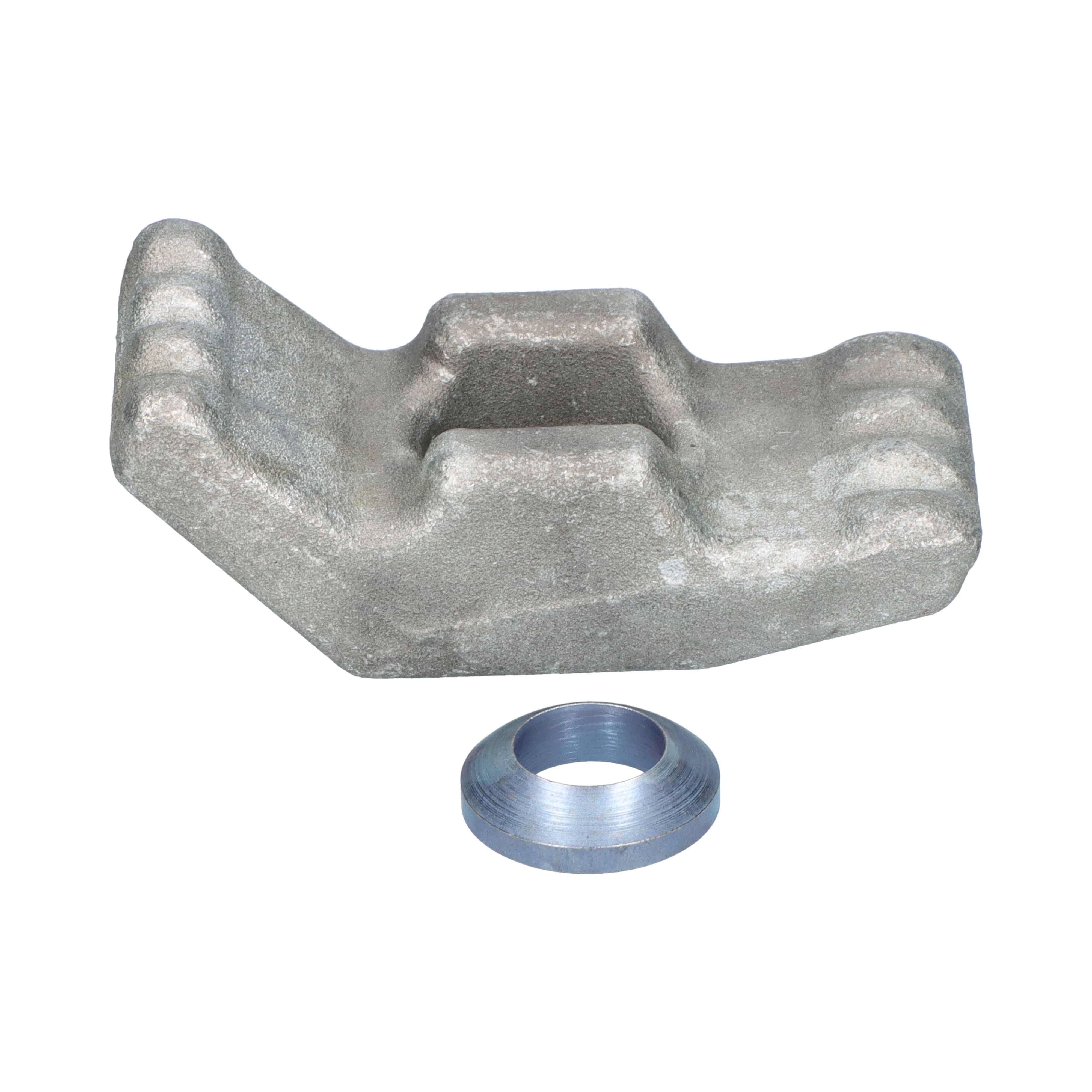 Pommier chassis klamp 5/22 mm - zelf balancerend - inclusief ring - gesmeed staal