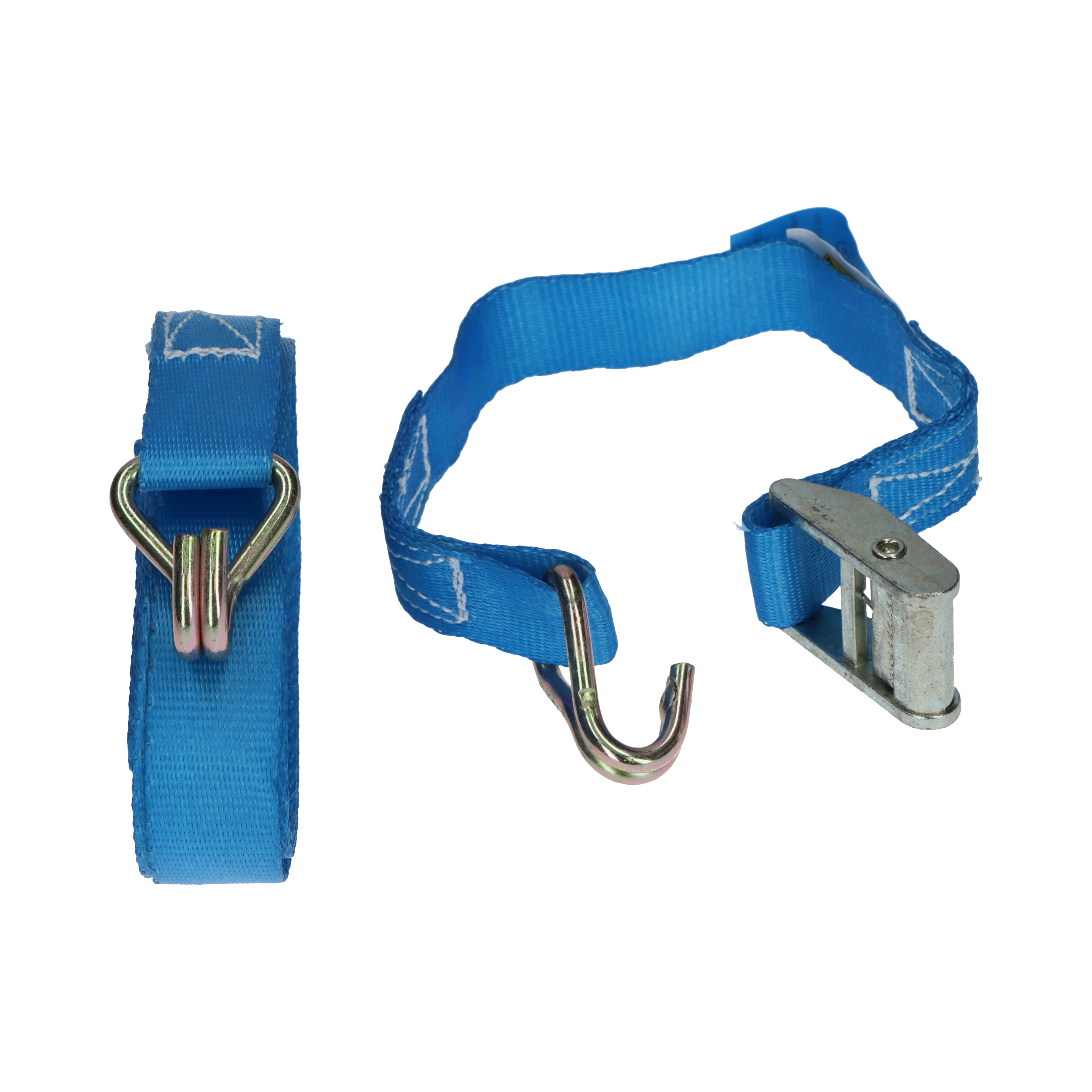 Rhiwa Quality sjorband 25 mm  - met klemsluiting en dubbele punthaak - 6000 mm