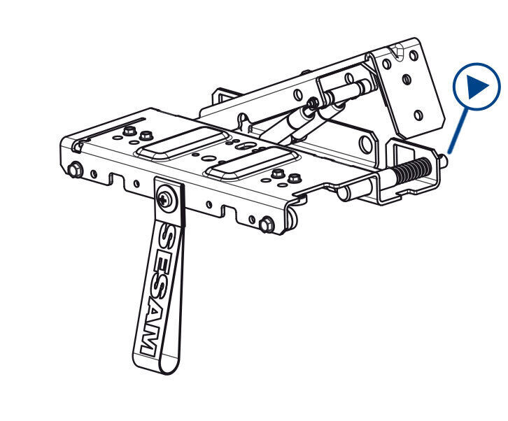 Edscha ressort de fermeture - pour Sésame Multiliner